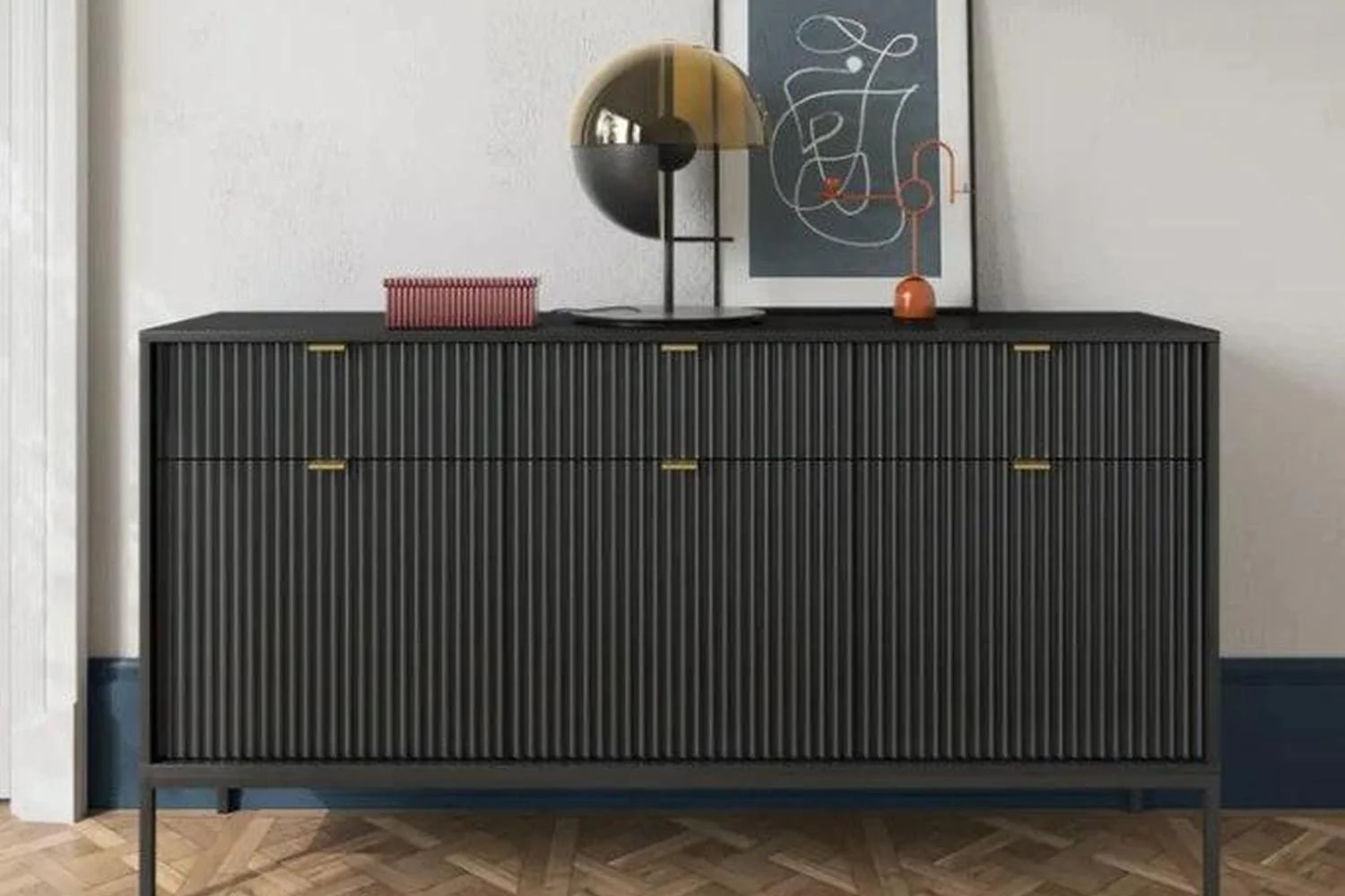 Nova Express Delivery Sideboard 154 in Black - Image 2