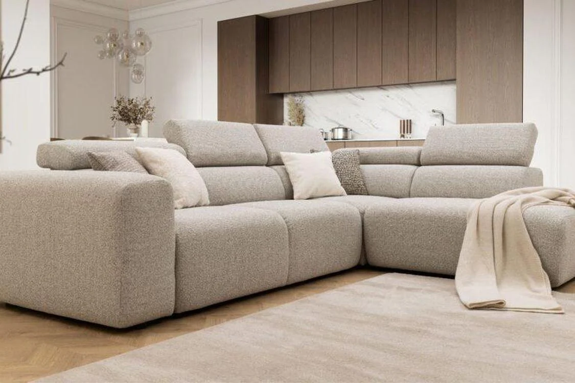 Novara L Corner Sofa - Image 2