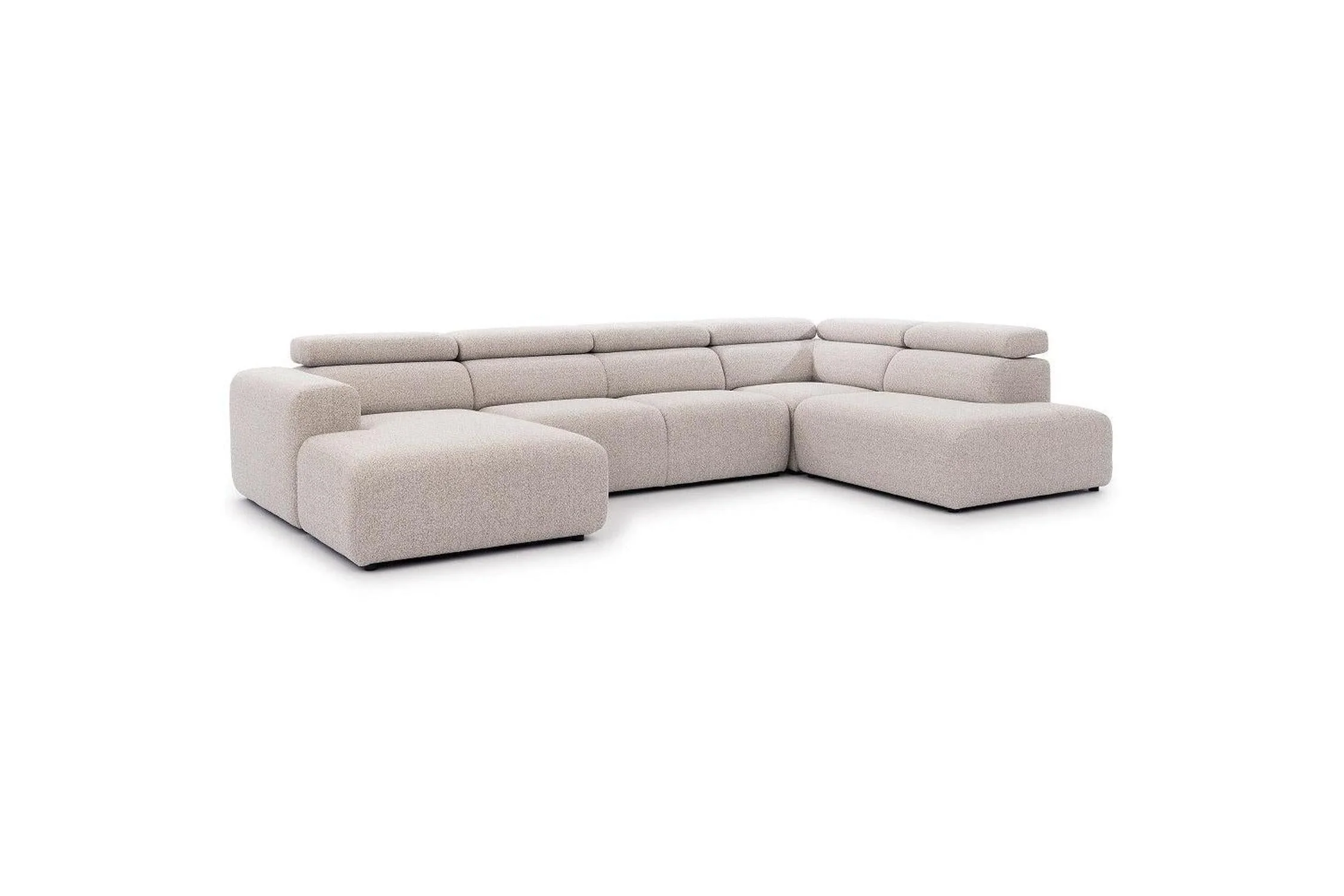 Novara U Shape Corner Sofa - Image 6