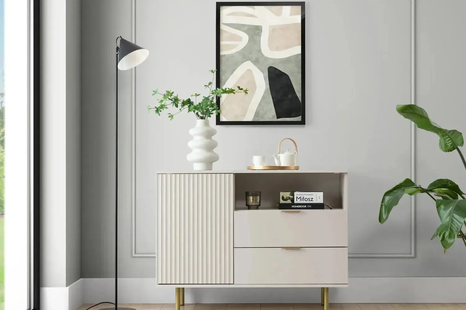 Nubia 2 Drawer Sideboard - Image 6