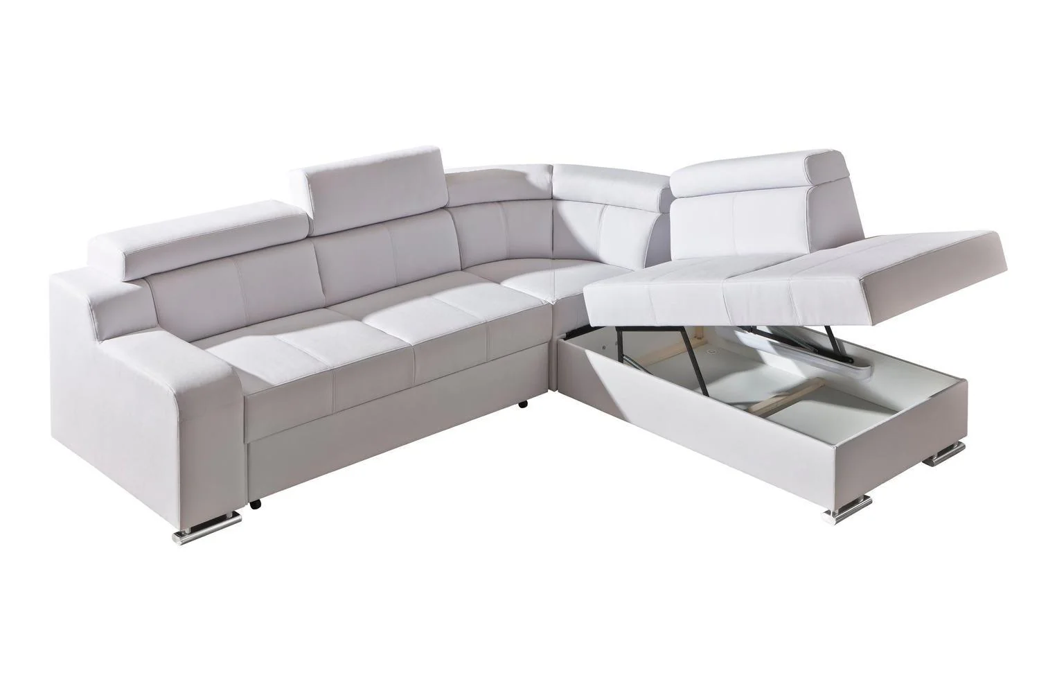 Oscar Ii Corner Sofa Bed With Storage - Image 4