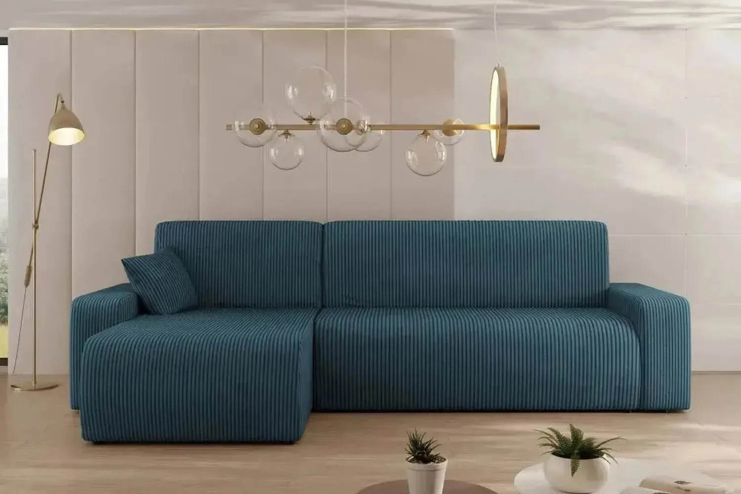 Oxford L Corner Sofa Bed With Storage - Image 16