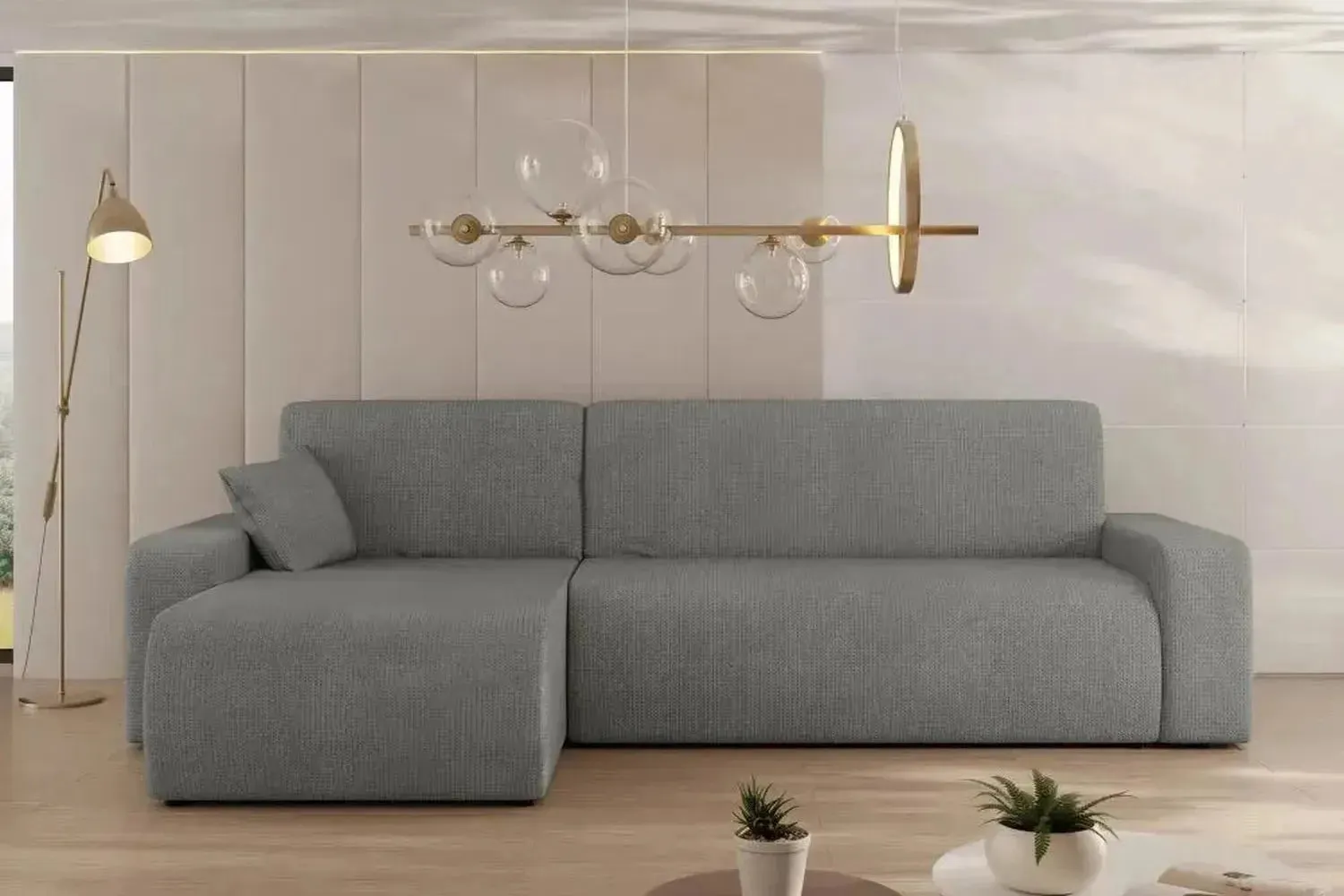 Oxford L Corner Sofa Bed With Storage - Image 4