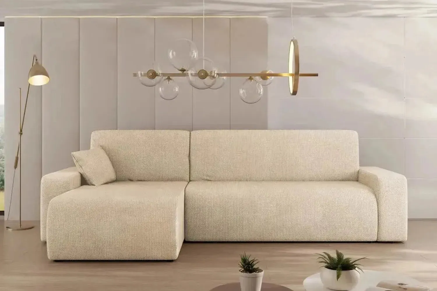Oxford L Corner Sofa Bed With Storage - Image 6