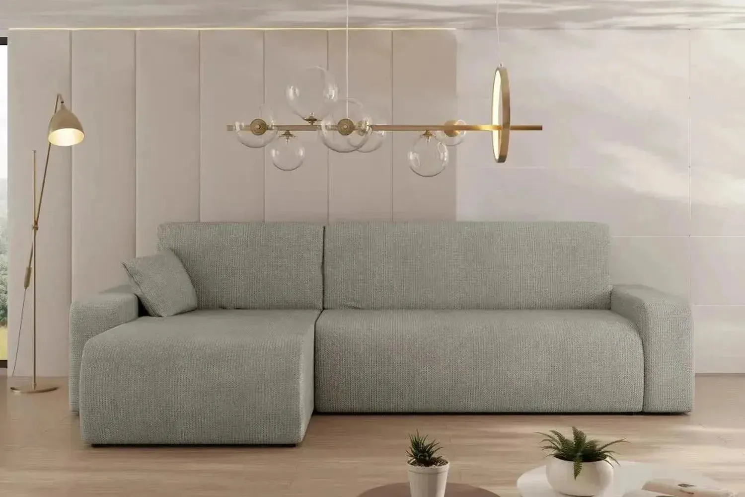 Oxford L Corner Sofa Bed With Storage - Image 7