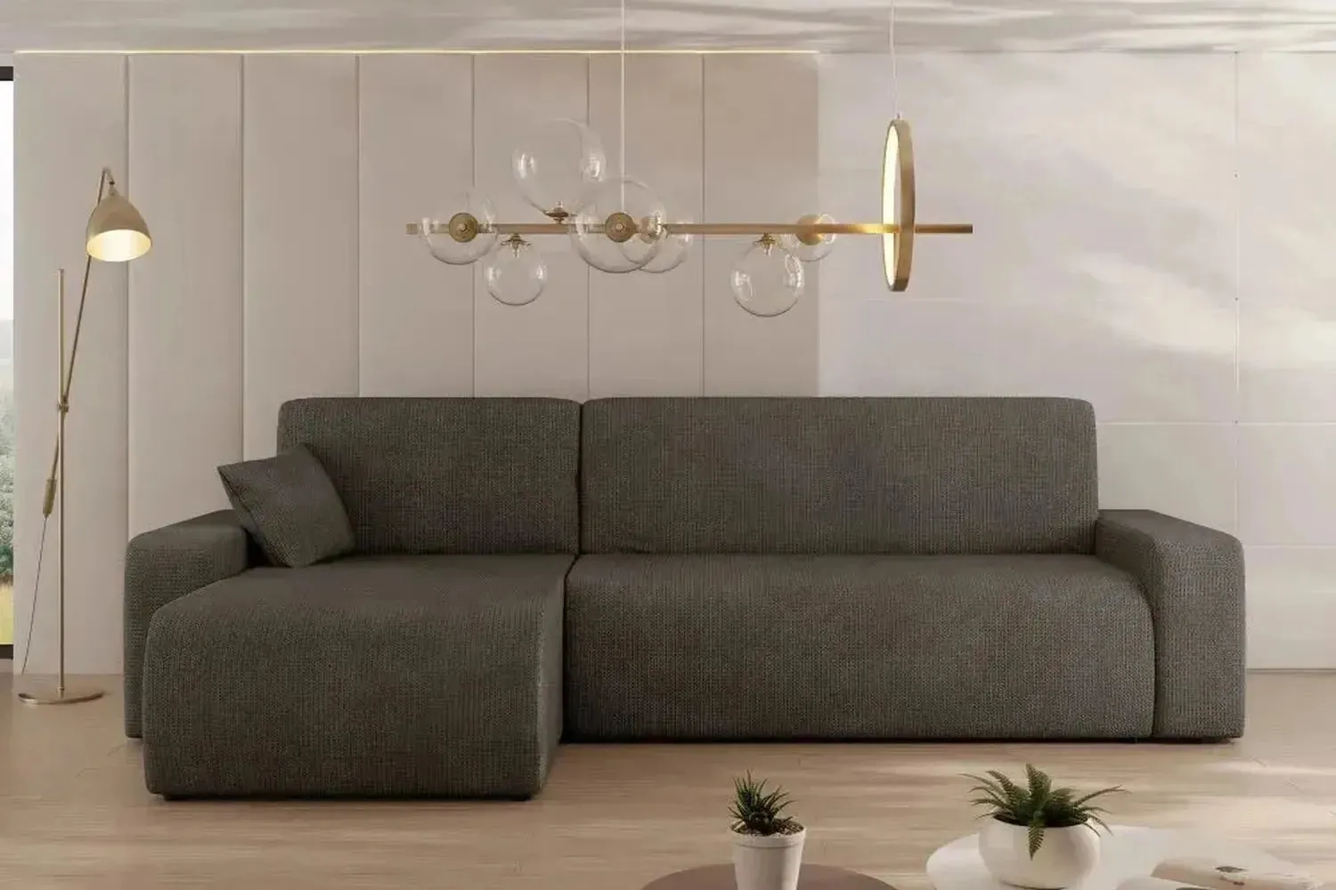 Oxford L Corner Sofa Bed With Storage - Image 9