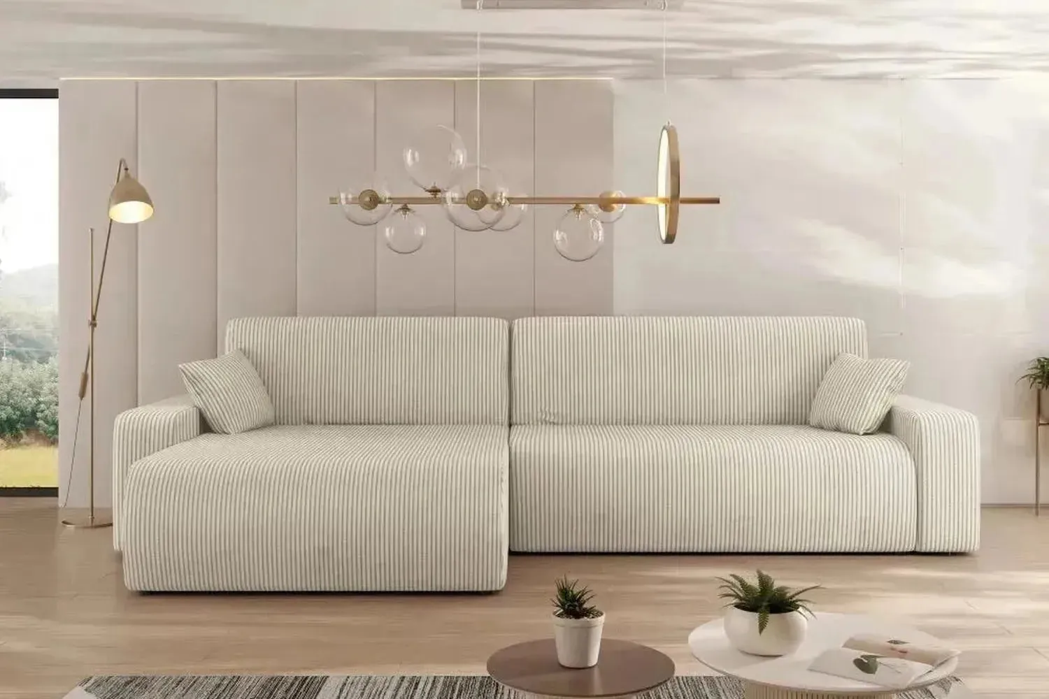 Oxford L Maxi Corner Sofa Bed With Storage