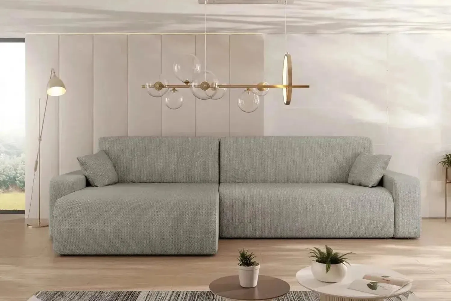 Oxford L Maxi Corner Sofa Bed With Storage - Image 13