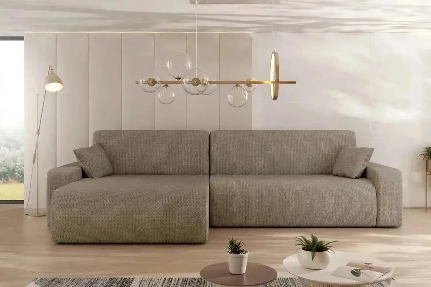 Oxford L Maxi Corner Sofa Bed With Storage - Image 14