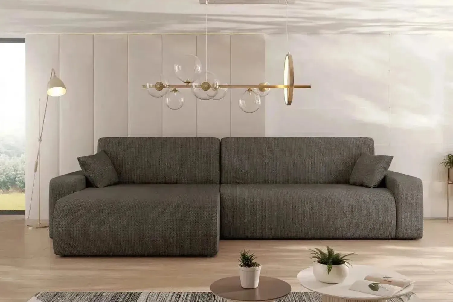 Oxford L Maxi Corner Sofa Bed With Storage - Image 15