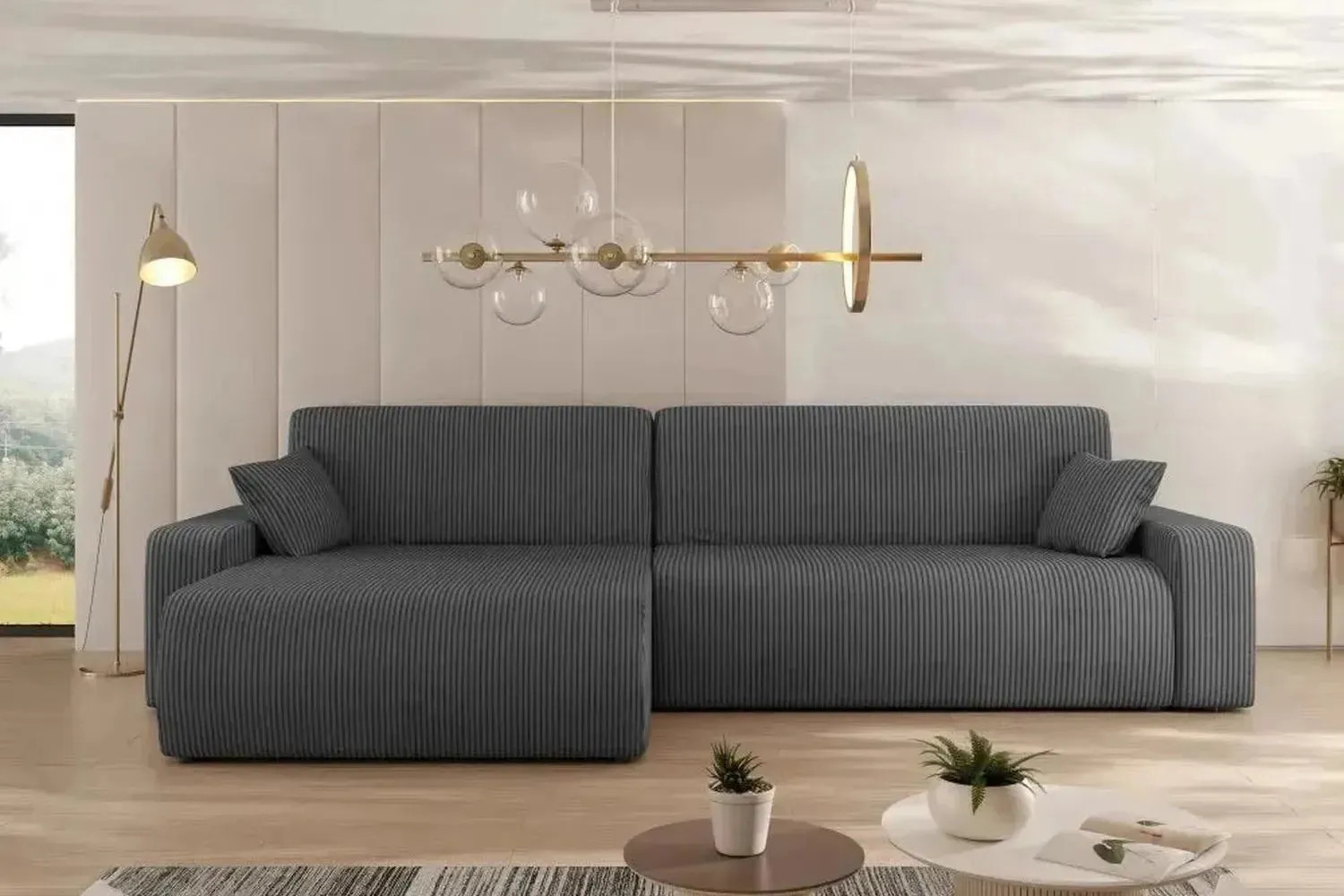 Oxford L Maxi Corner Sofa Bed With Storage - Image 7