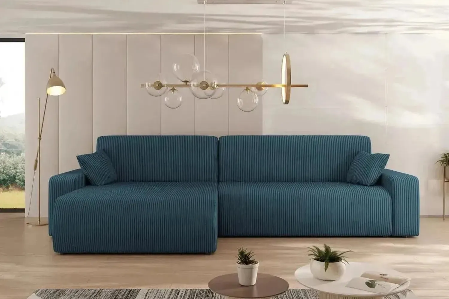 Oxford L Maxi Corner Sofa Bed With Storage - Image 9