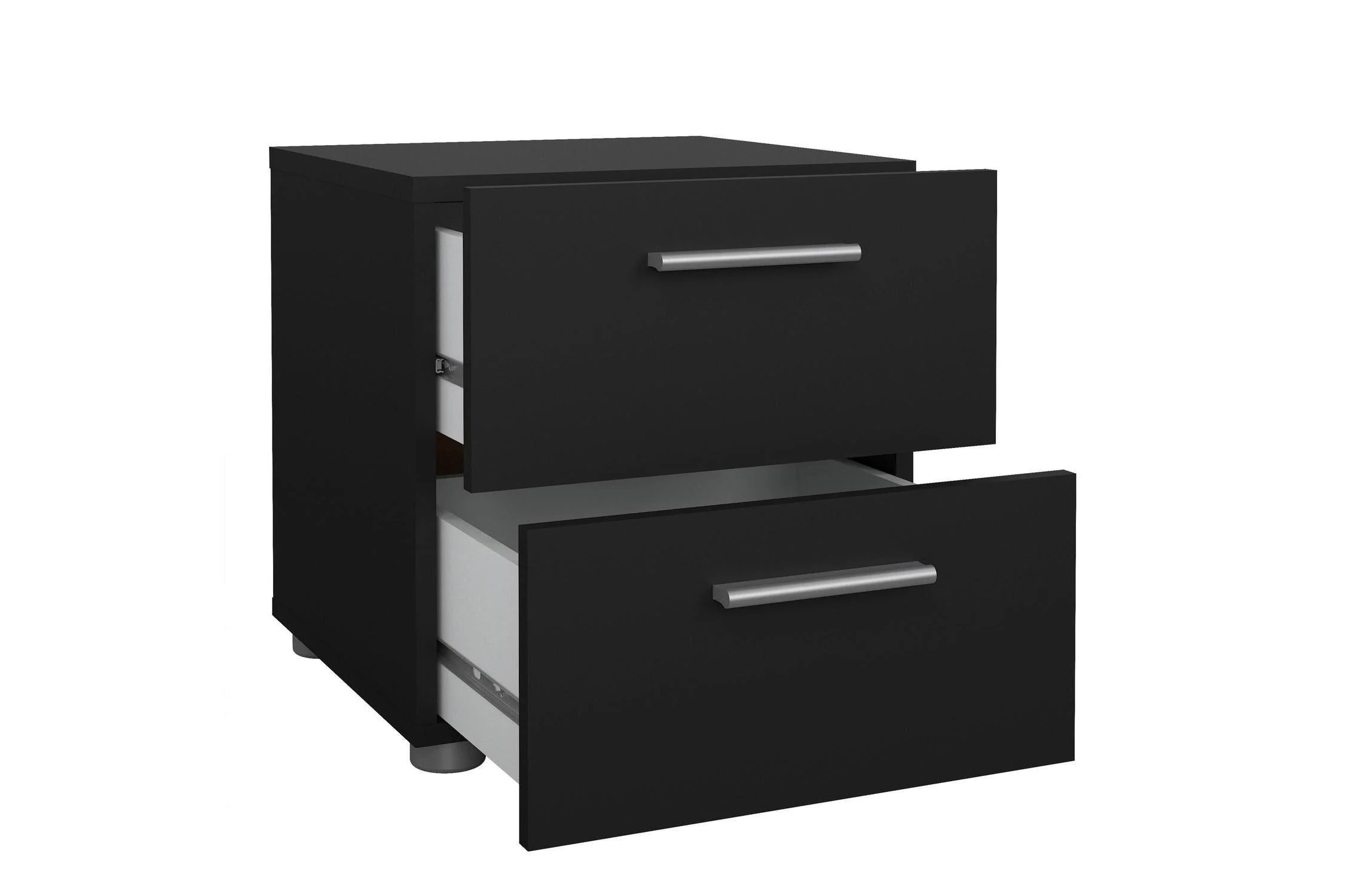 Pepe Bedside 2 Drawers In Black - Image 4