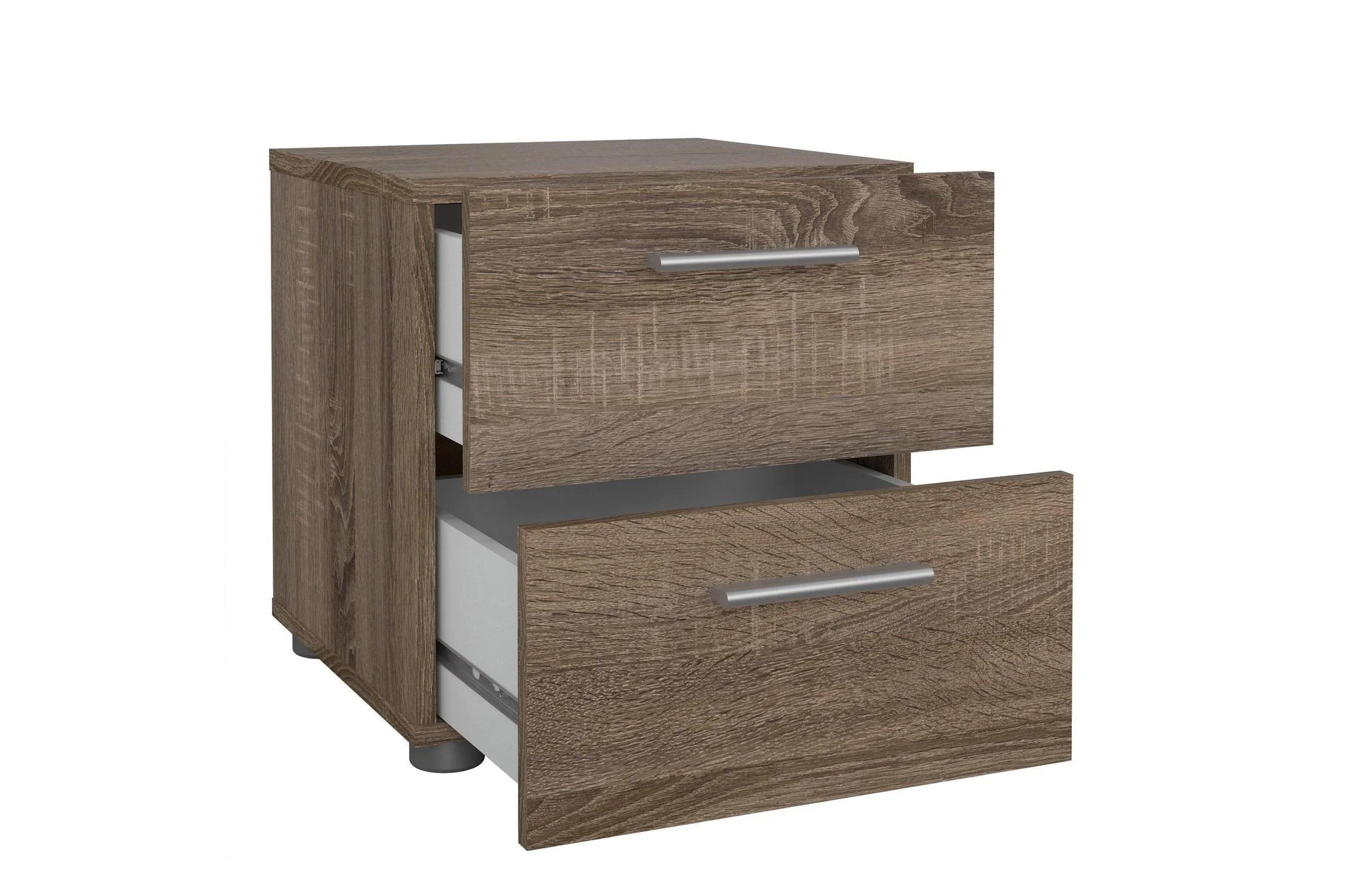Pepe Bedside 2 Drawers In Truffle Oak - Image 4