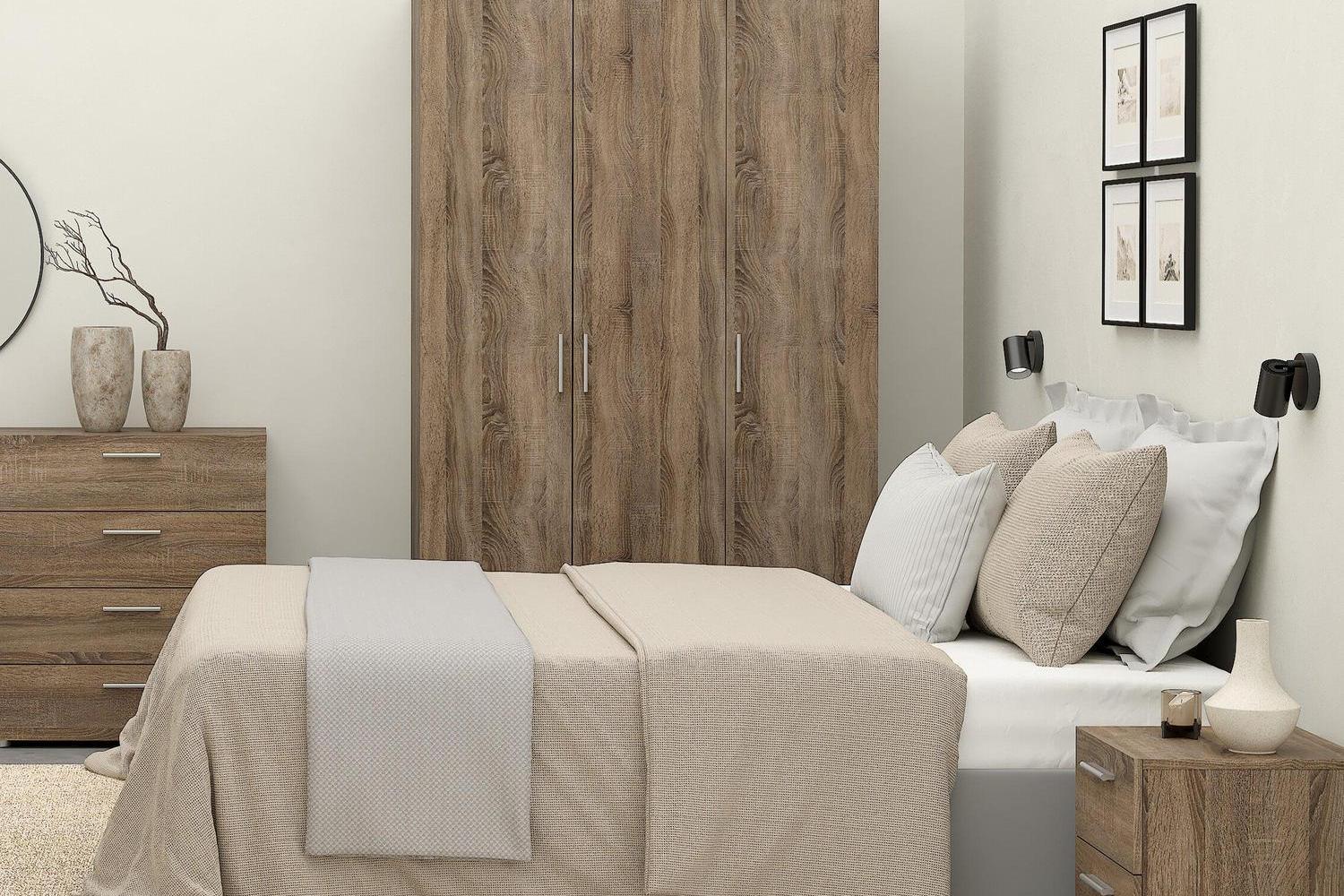 Pepe Bedside 2 Drawers In Truffle Oak - Image 5