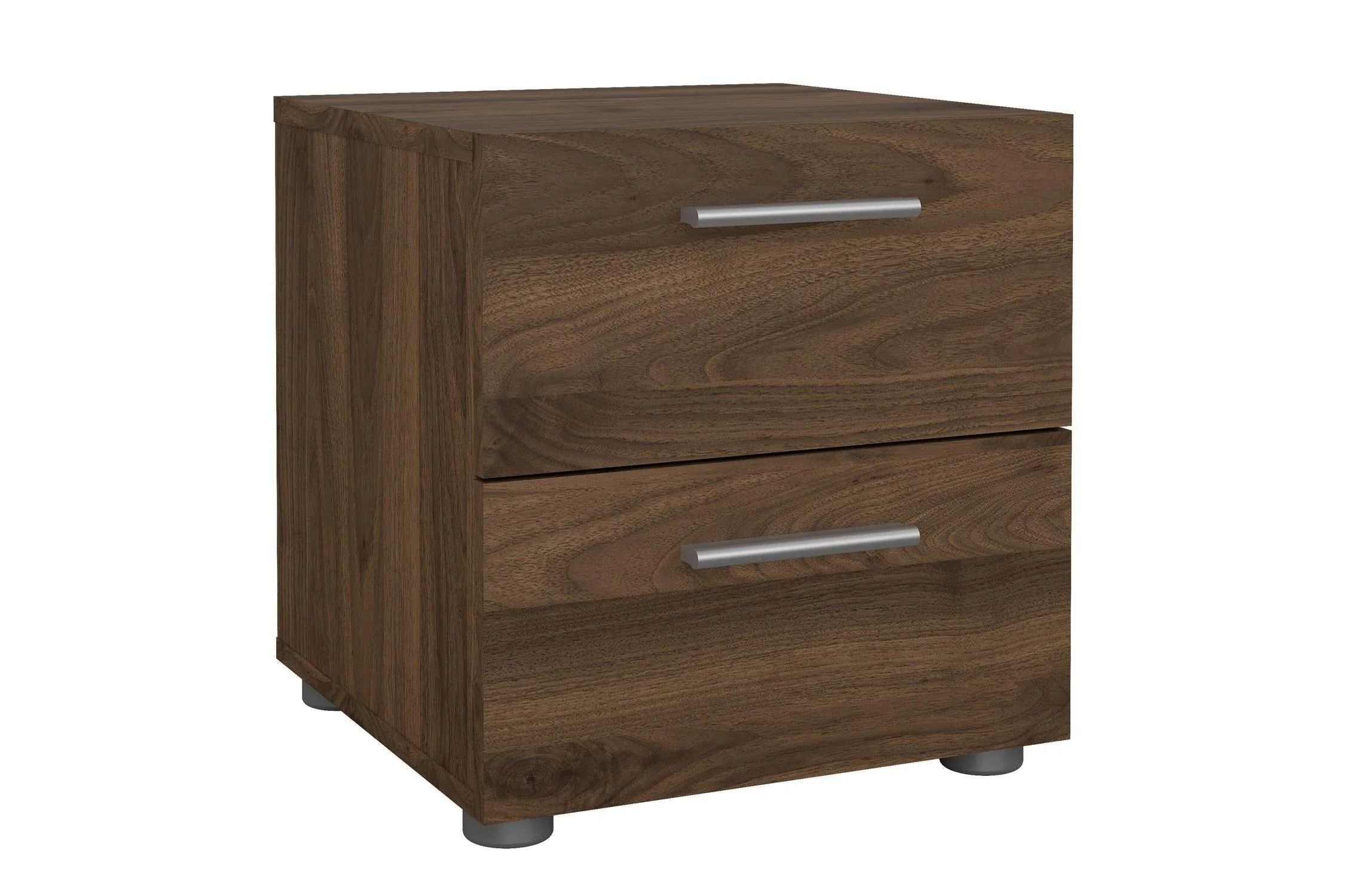 Pepe Bedside 2 Drawers In Walnut
