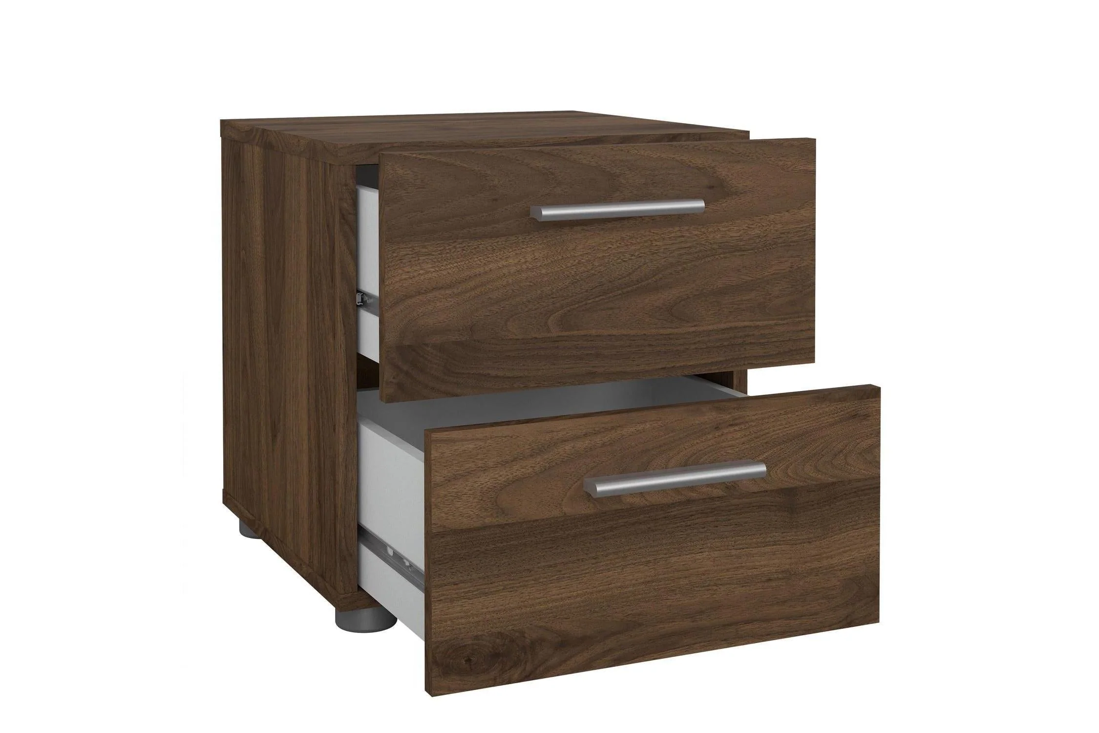 Pepe Bedside 2 Drawers In Walnut - Image 4
