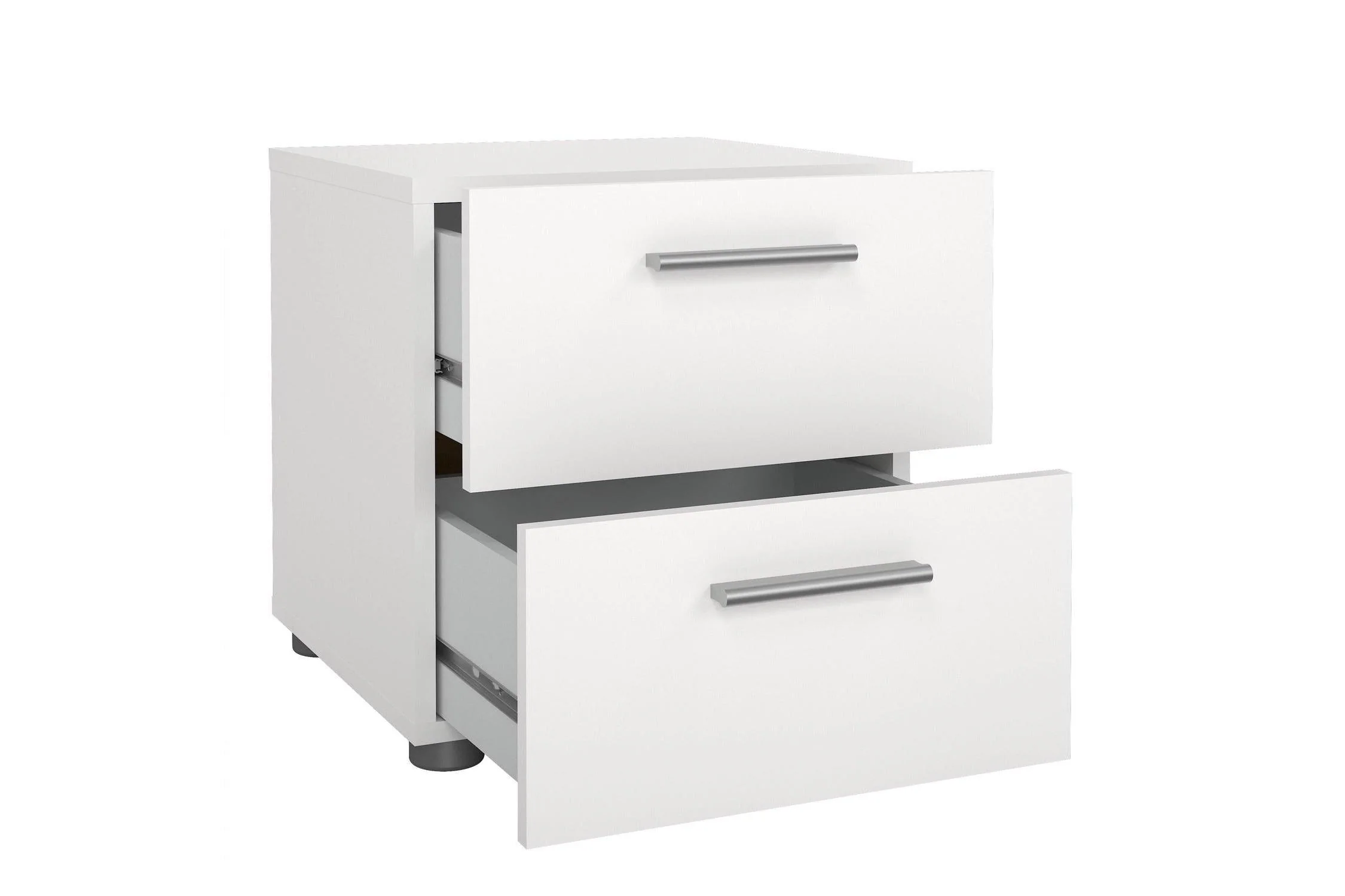 Pepe Bedside 2 Drawers In White - Image 4