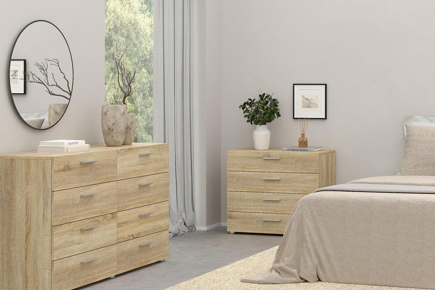 Pepe Chest Of 4 Drawers In Oak - Image 5