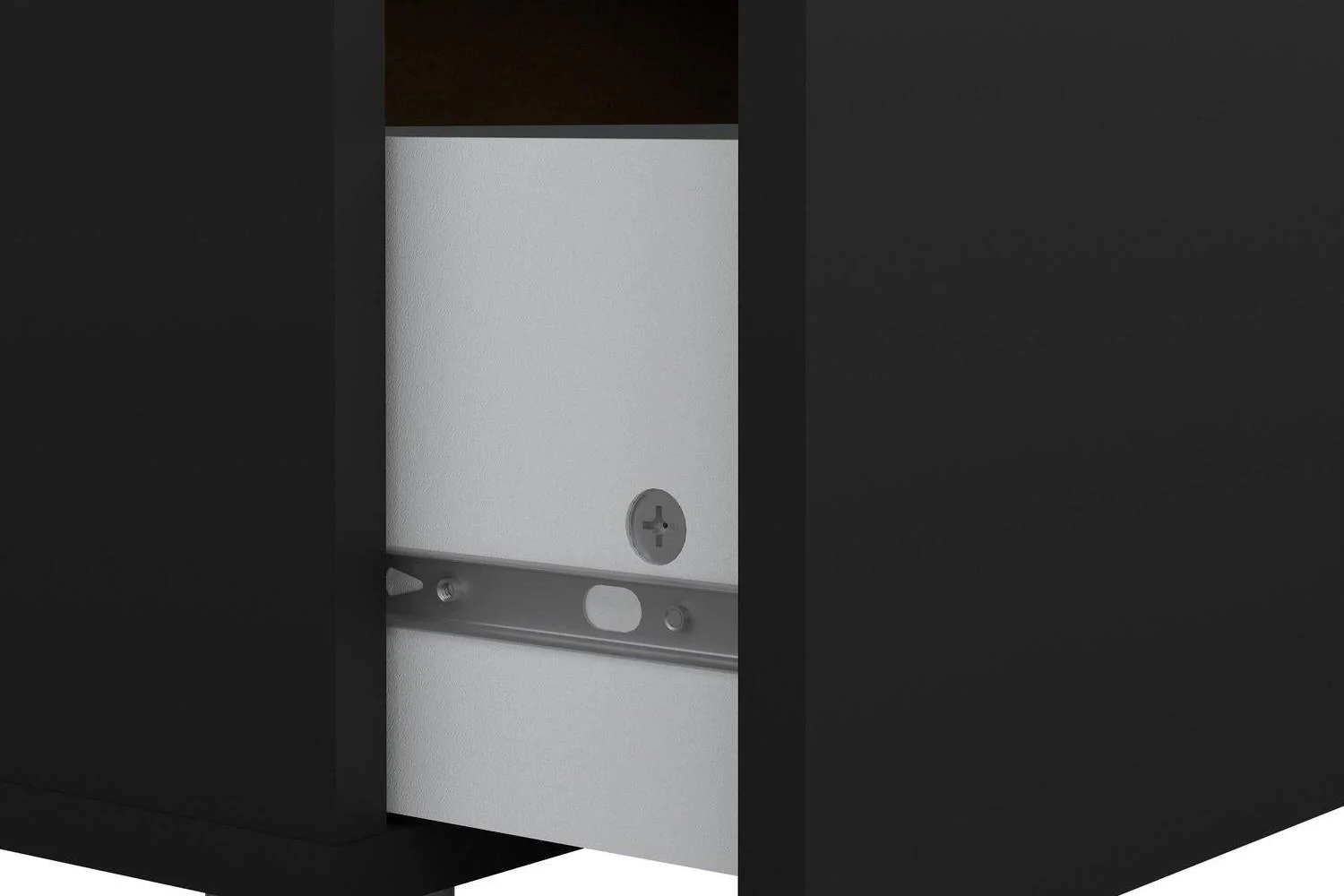 Pepe Chest Of 5 Drawers In Black - Image 6
