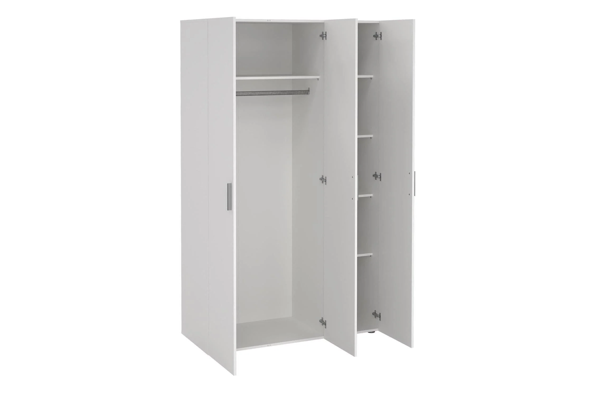 Pepe Wardrobe With 3 Doors In White - Image 4