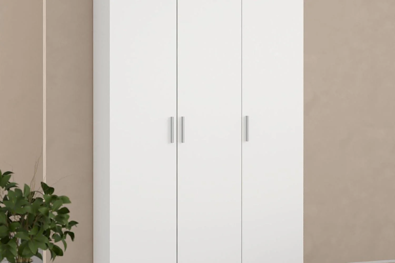 Pepe Wardrobe With 3 Doors In White - Image 6