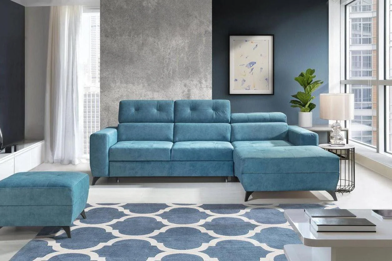 Portland Corner Sofa Bed With Storage - Image 5