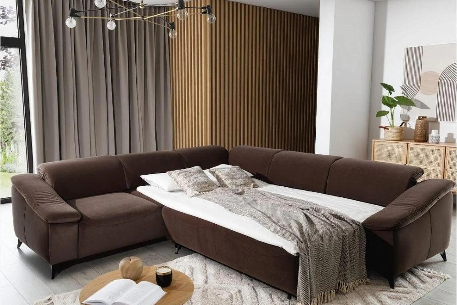 Potenza I Corner Sofa Bed With Storage - Image 2