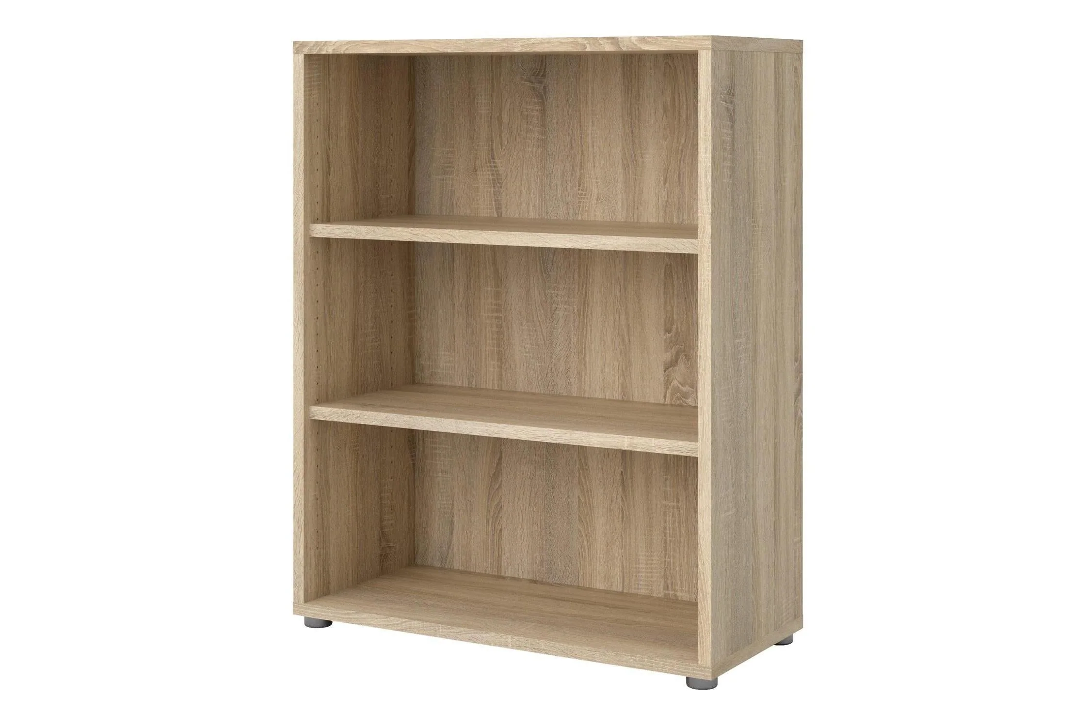 Prima Bookcase 2 Shelves In Oak - Image 3