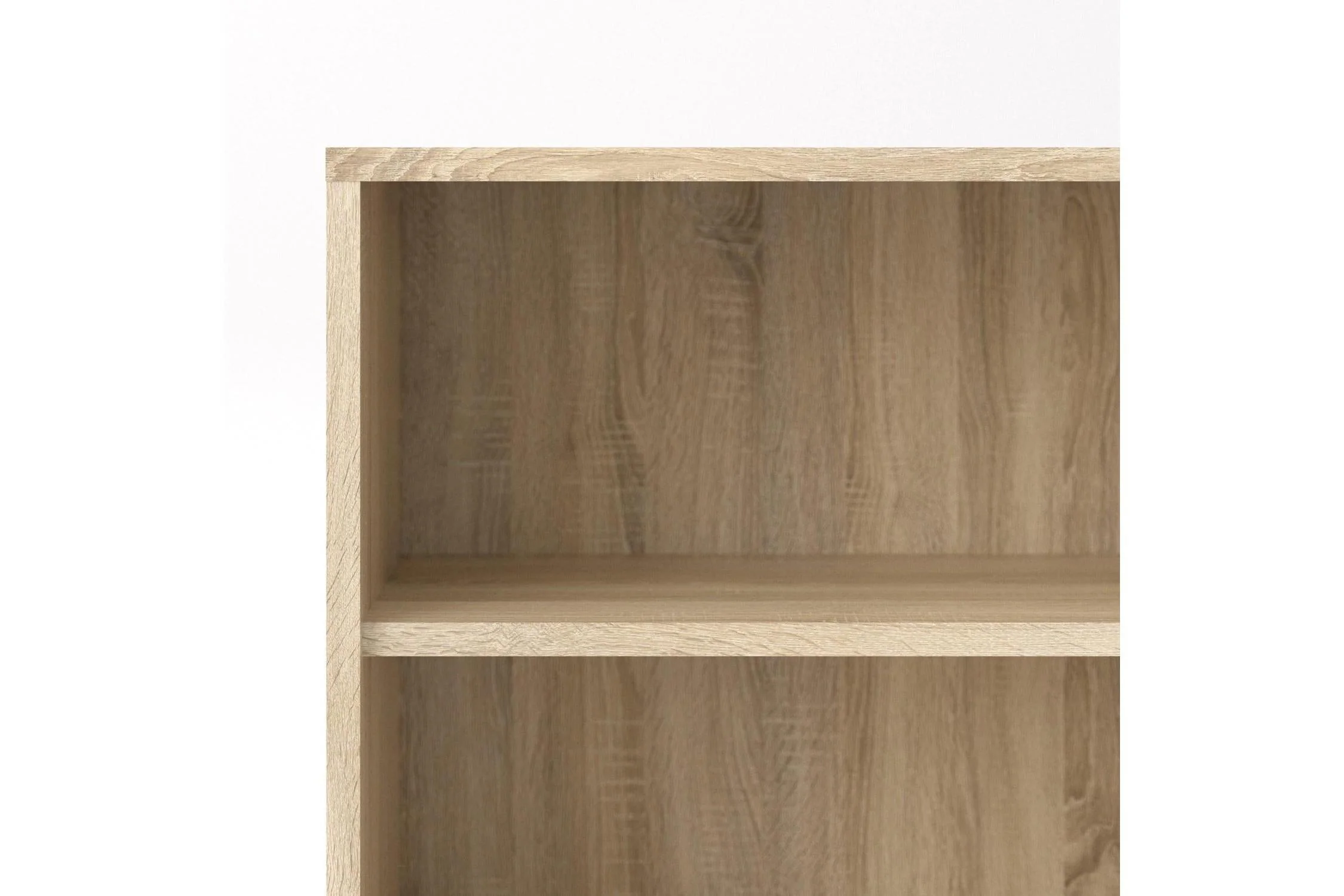 Prima Bookcase 2 Shelves In Oak - Image 5