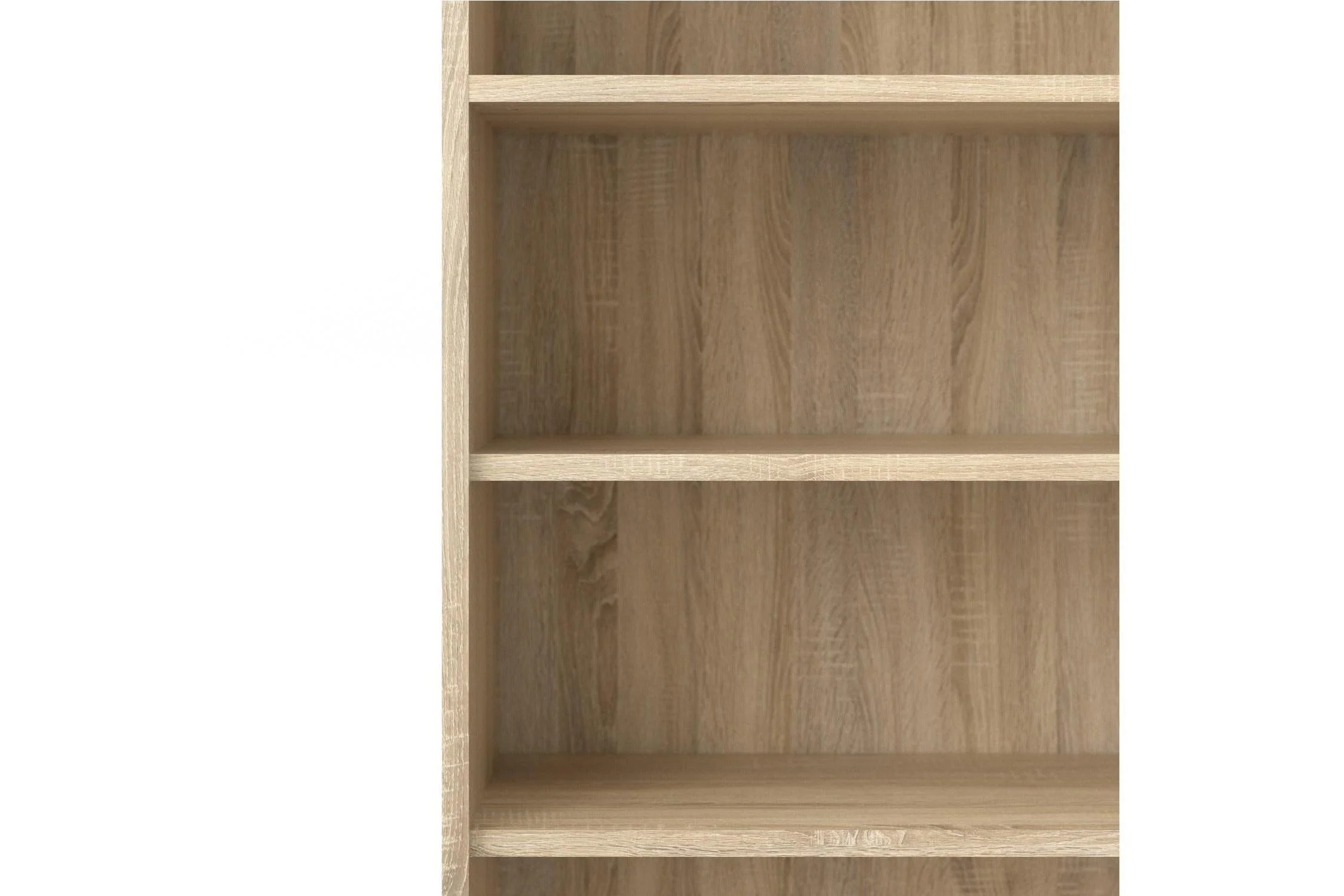 Prima Bookcase 3 Shelves With 2 Drawers 2 Doors In Oak - Image 8