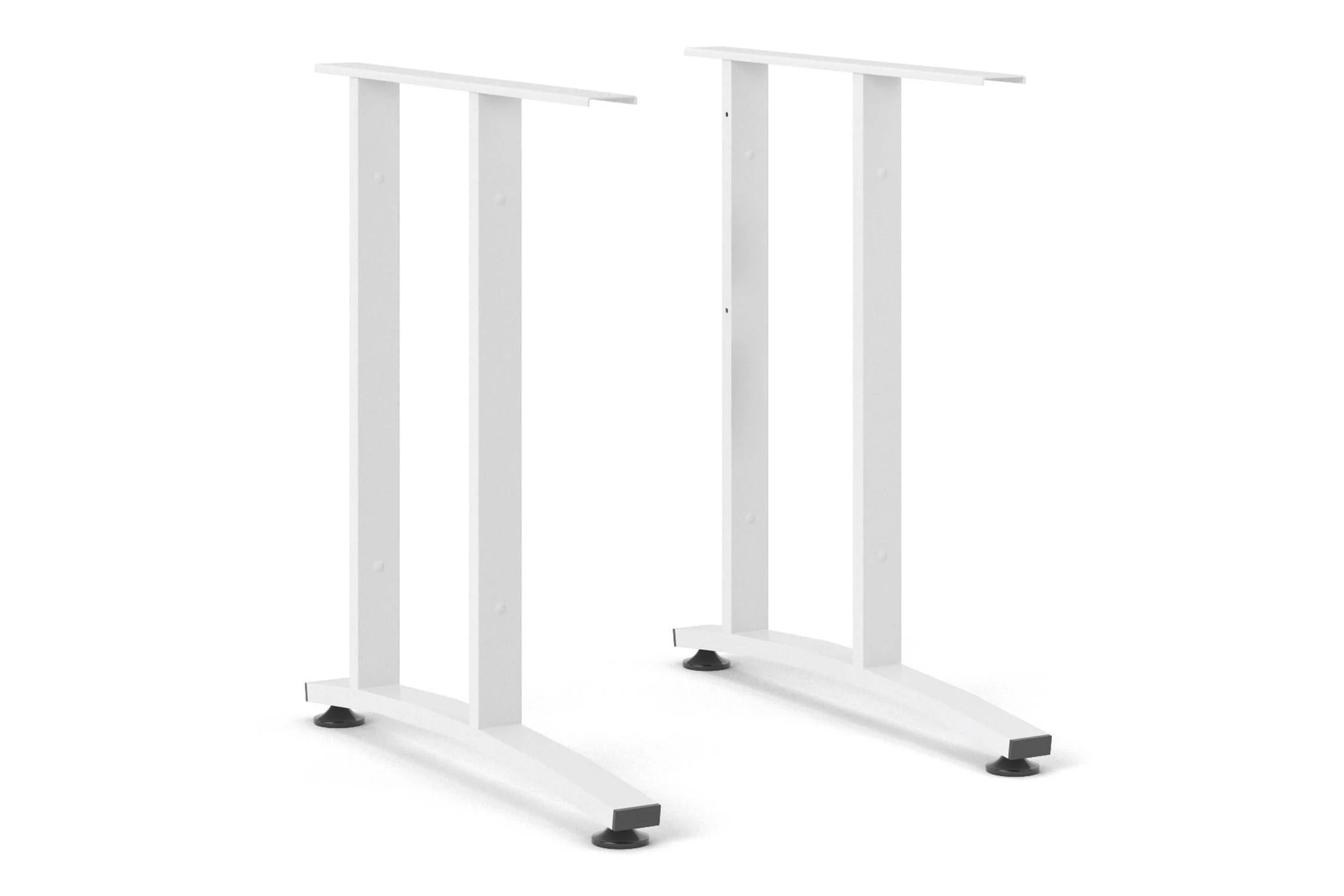 Prima Desk 120cm In Oak With White Legs - Image 5