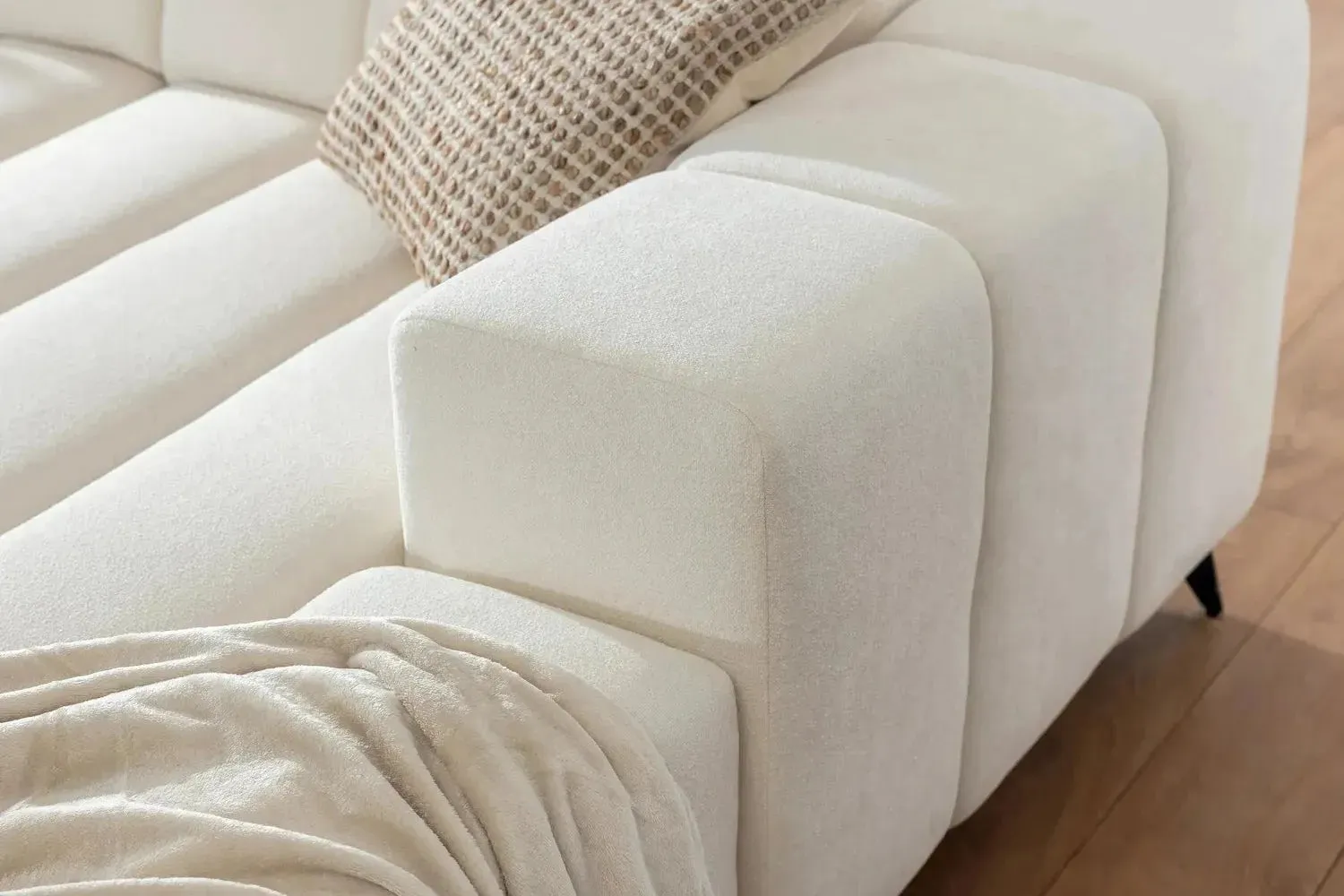 Ragusso Corner Sofa Bed With Storage - Image 3