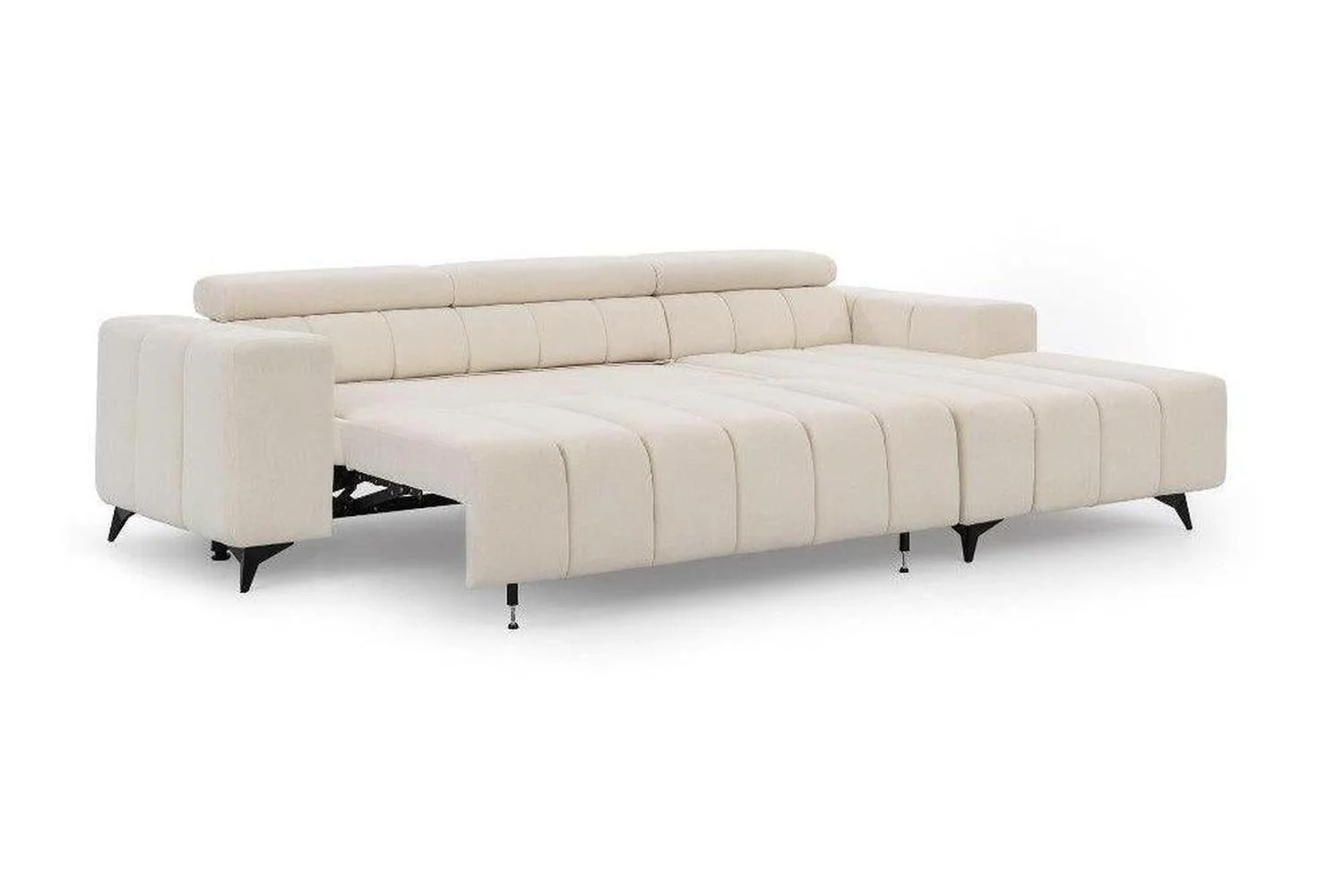 Ragusso Corner Sofa Bed With Storage - Image 4