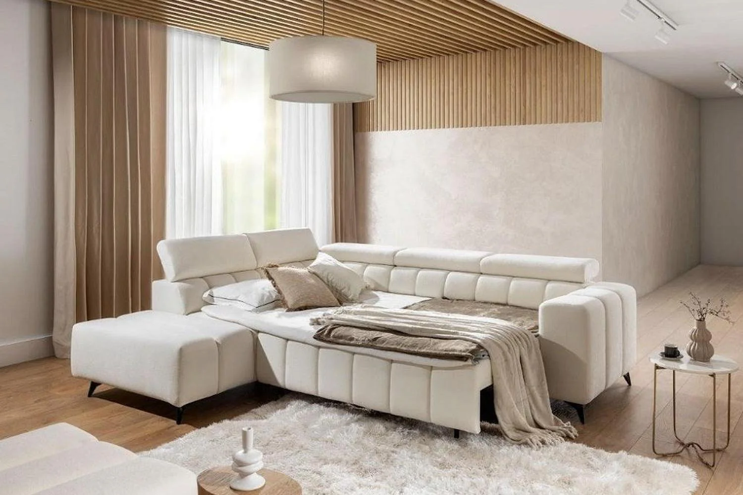 Ragusso I Corner Sofa Bed With Storage - Image 2
