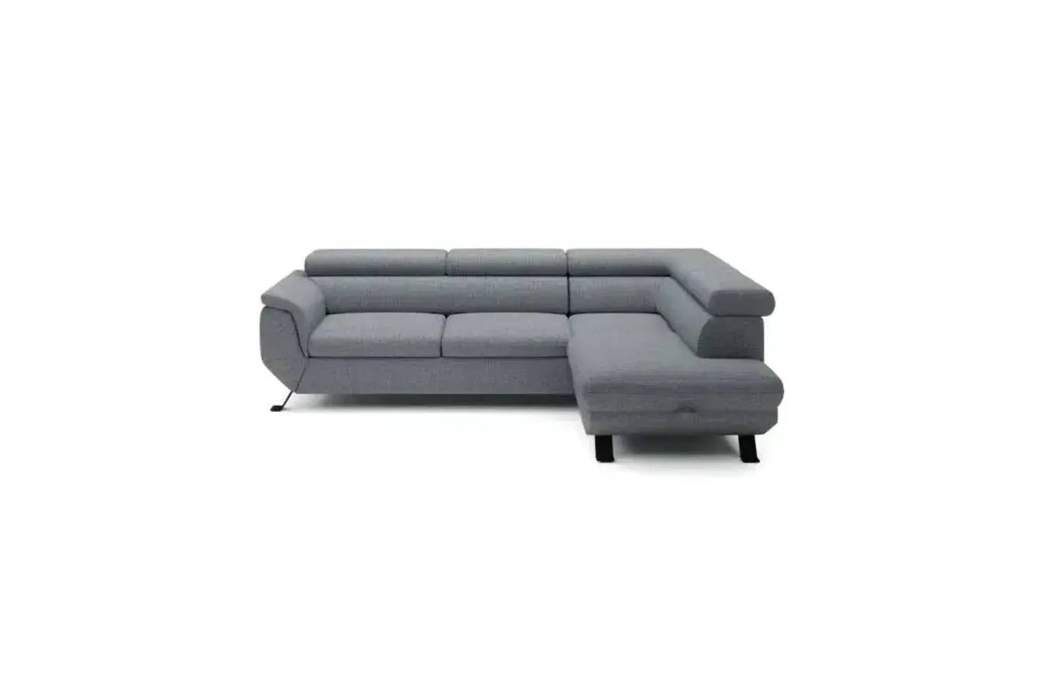 Raven L Corner Sofa Bed With Storage - Image 6