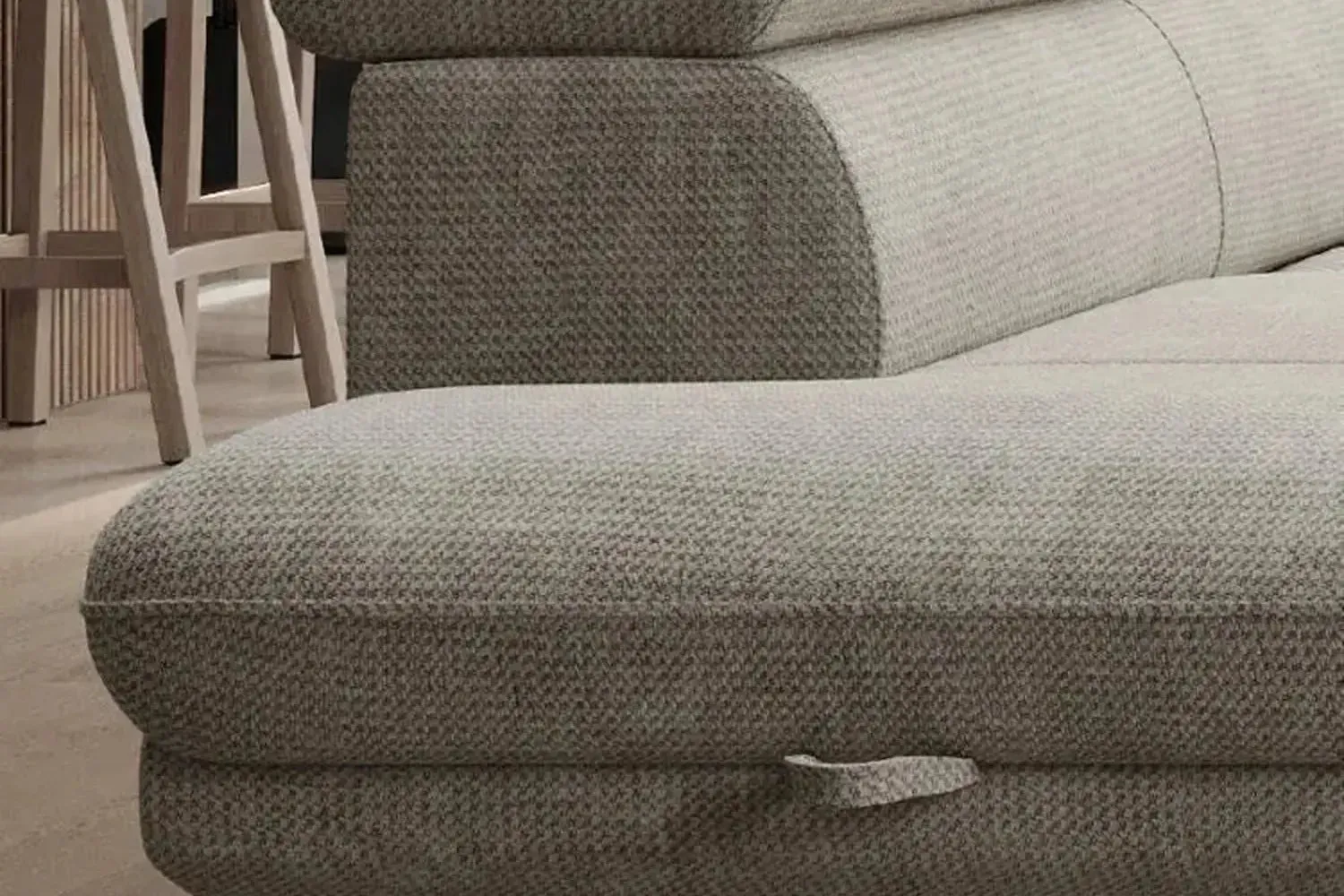 Raven Xl U Shape Corner Sofa Bed With Storage - Image 4