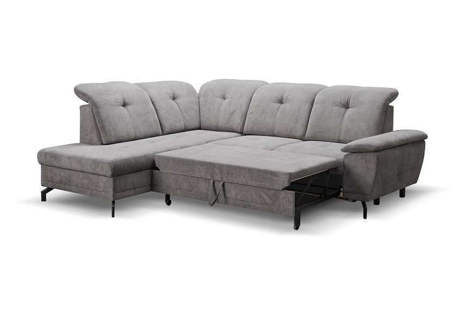 Remi Corner Sofa Bed With Storage - Image 4