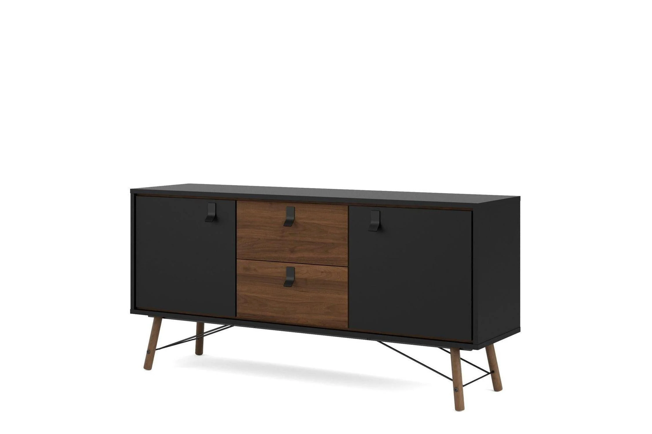 Ry Sideboard 2 Doors 2 Drawers in Black Walnut - Image 2
