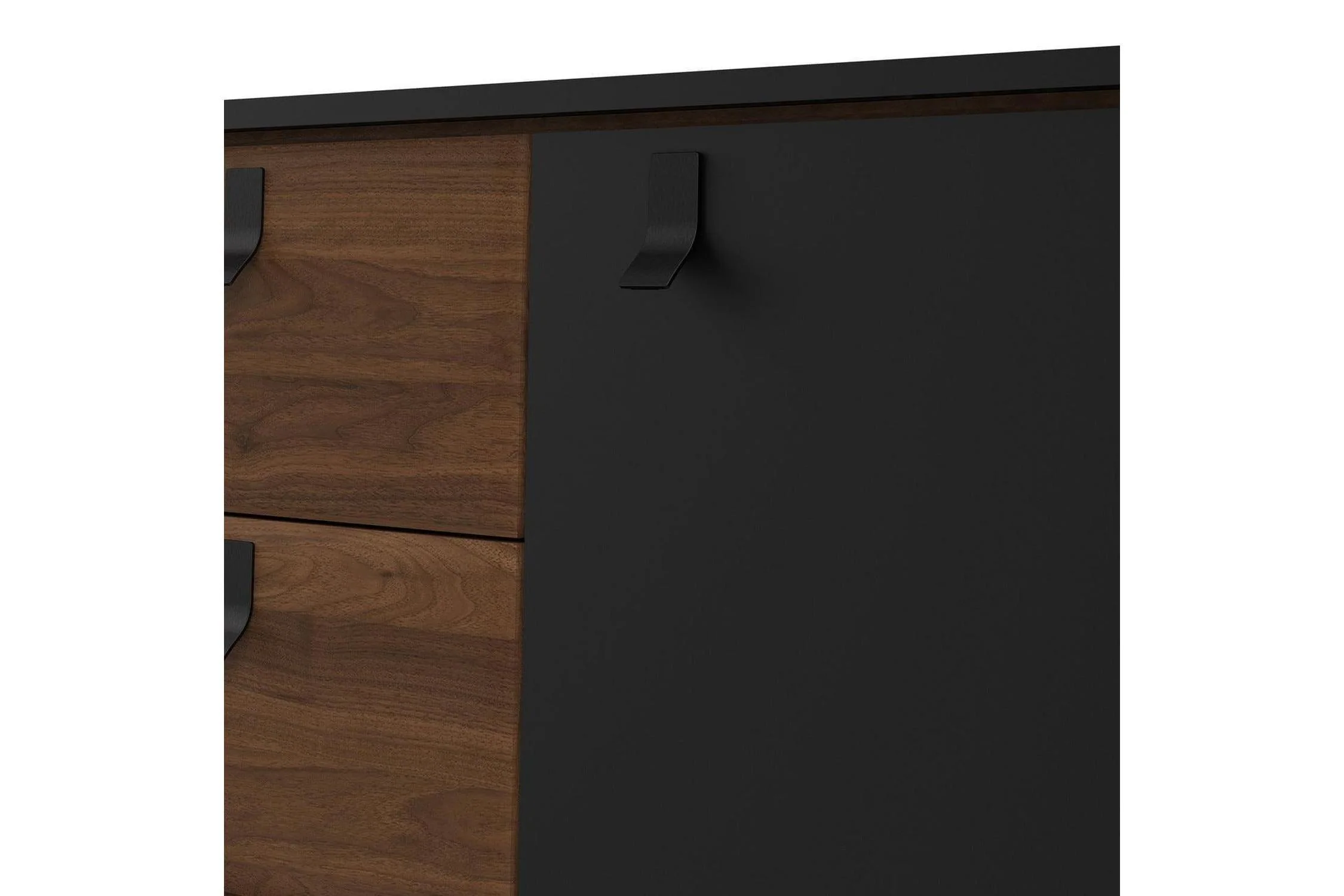 Ry Sideboard 2 Doors 2 Drawers in Black Walnut - Image 5