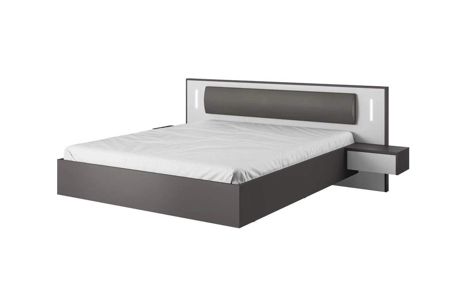 Sega Bed With 2 Bedside Tables