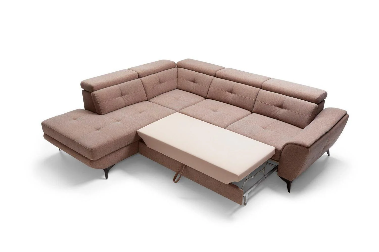 Sergio Corner Sofa Bed With Storage - Image 2
