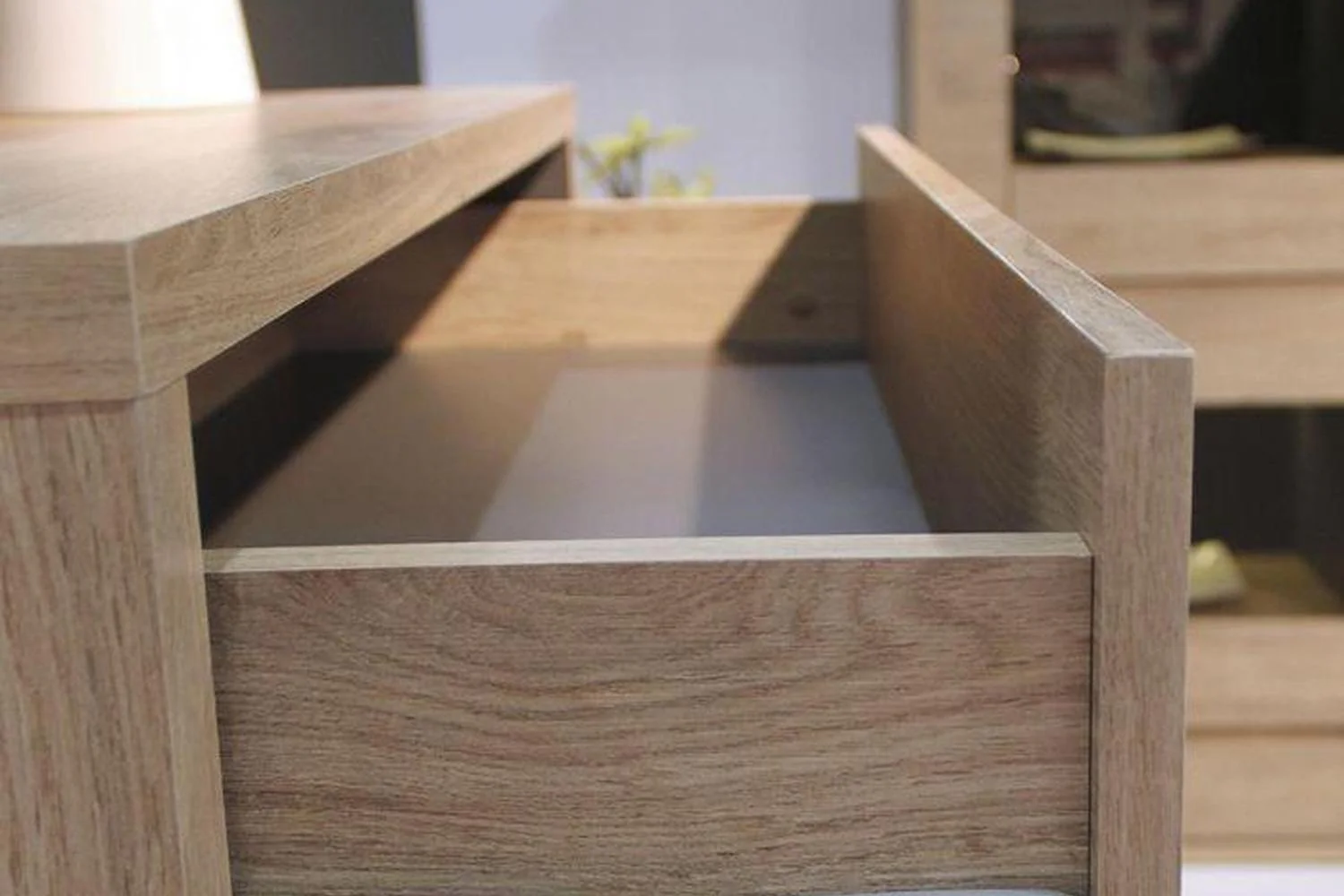 Shetland Tall Narrow 3 Drawer Bookcase - Image 6