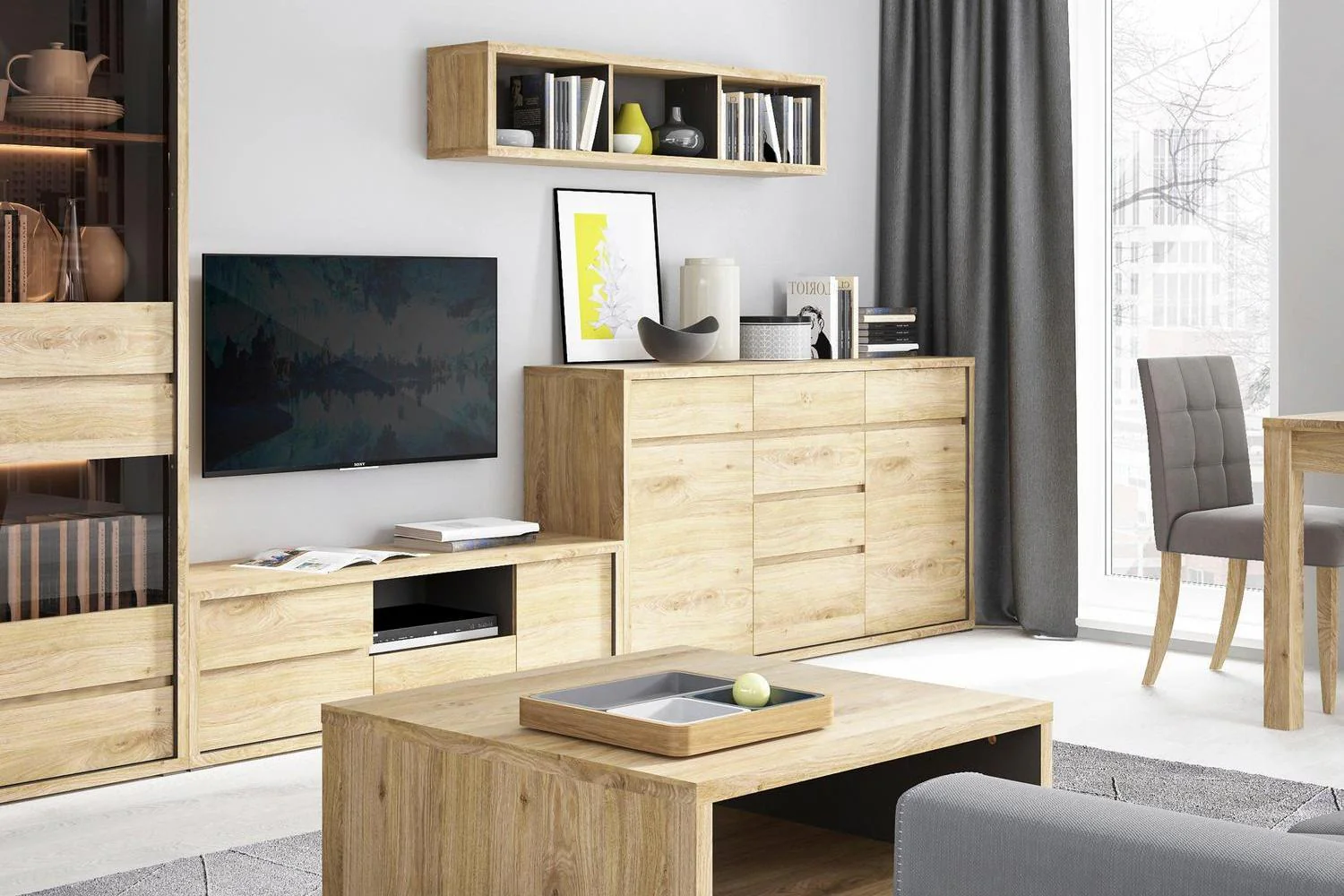 Shetland Wide Wall Shelf - Image 4