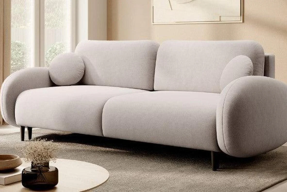 Soft 3 Seater Sofa Bed With Storage
