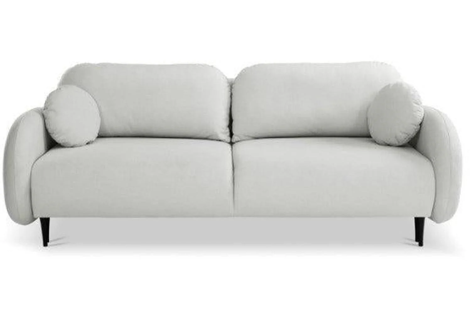 Soft 3 Seater Sofa Bed With Storage - Image 2