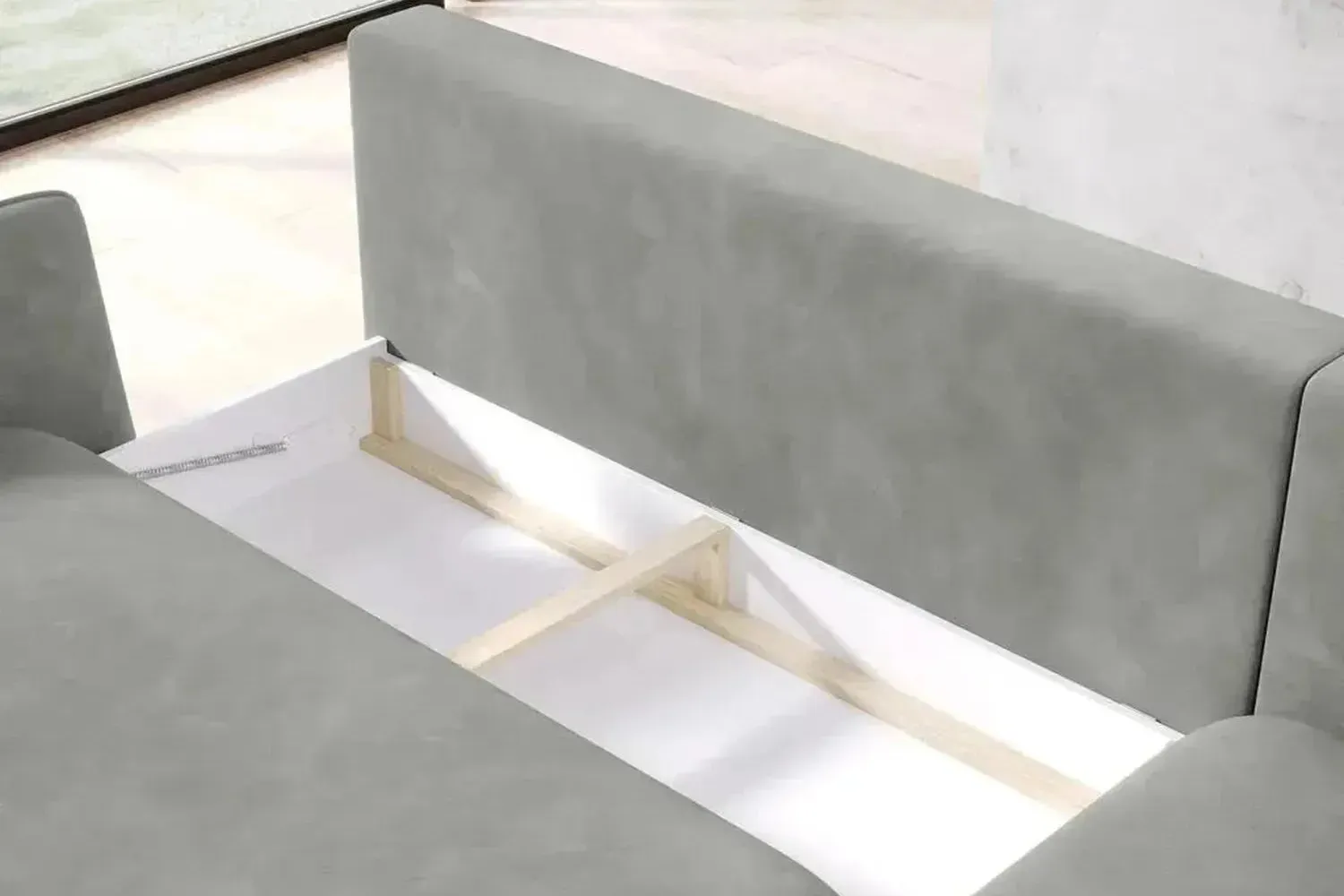 Solano Corner Sofa Bed With Storage - Image 3