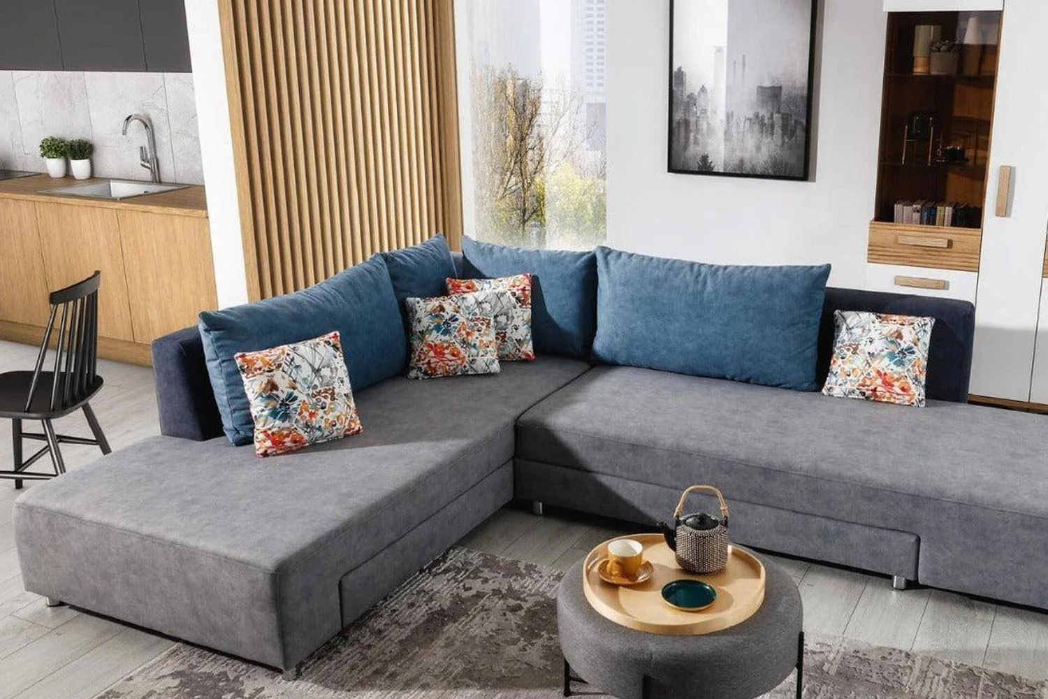 Split Corner Sofa Bed