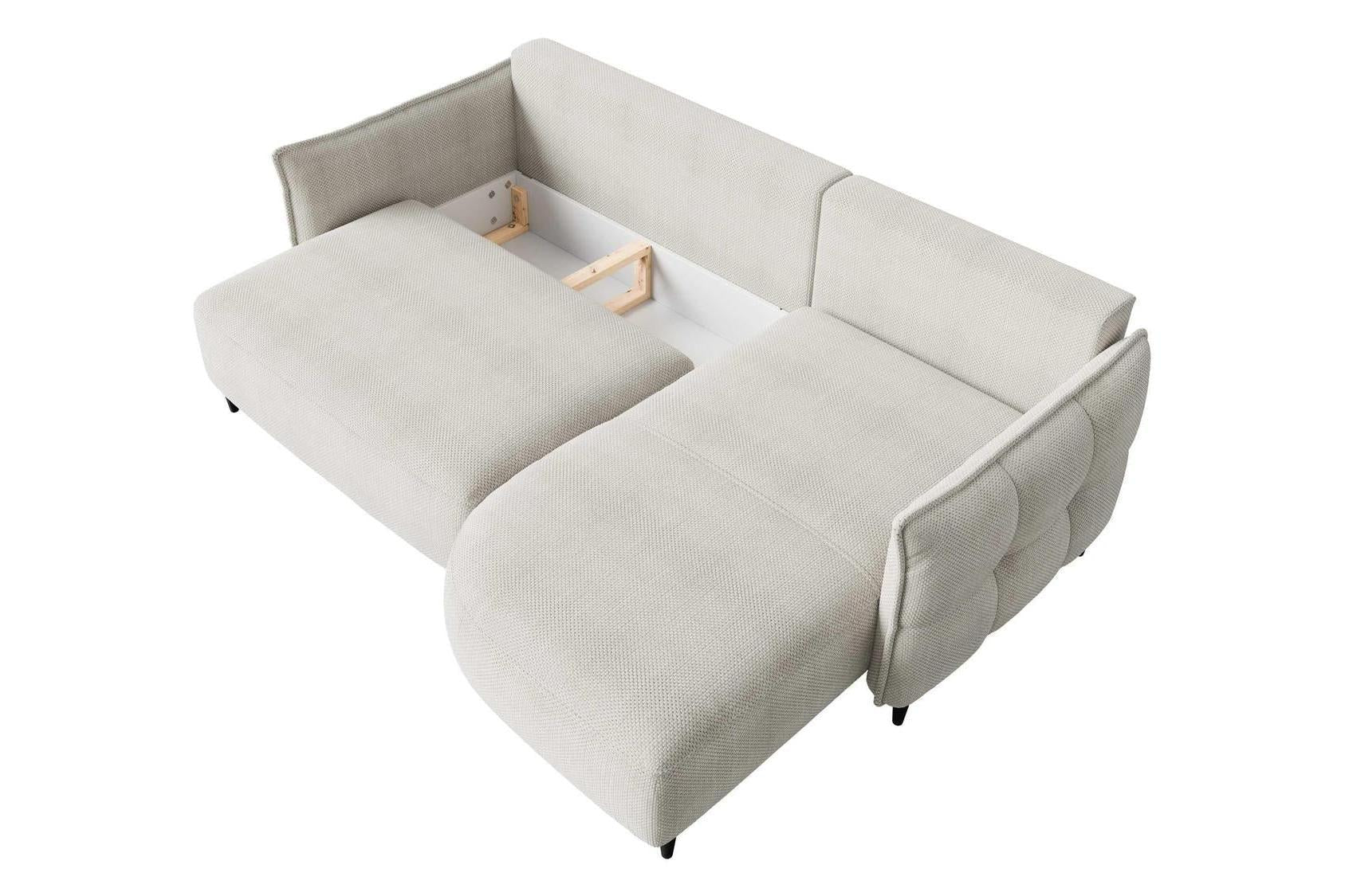 Sycylia Corner Sofa Bed With Storage - Image 3