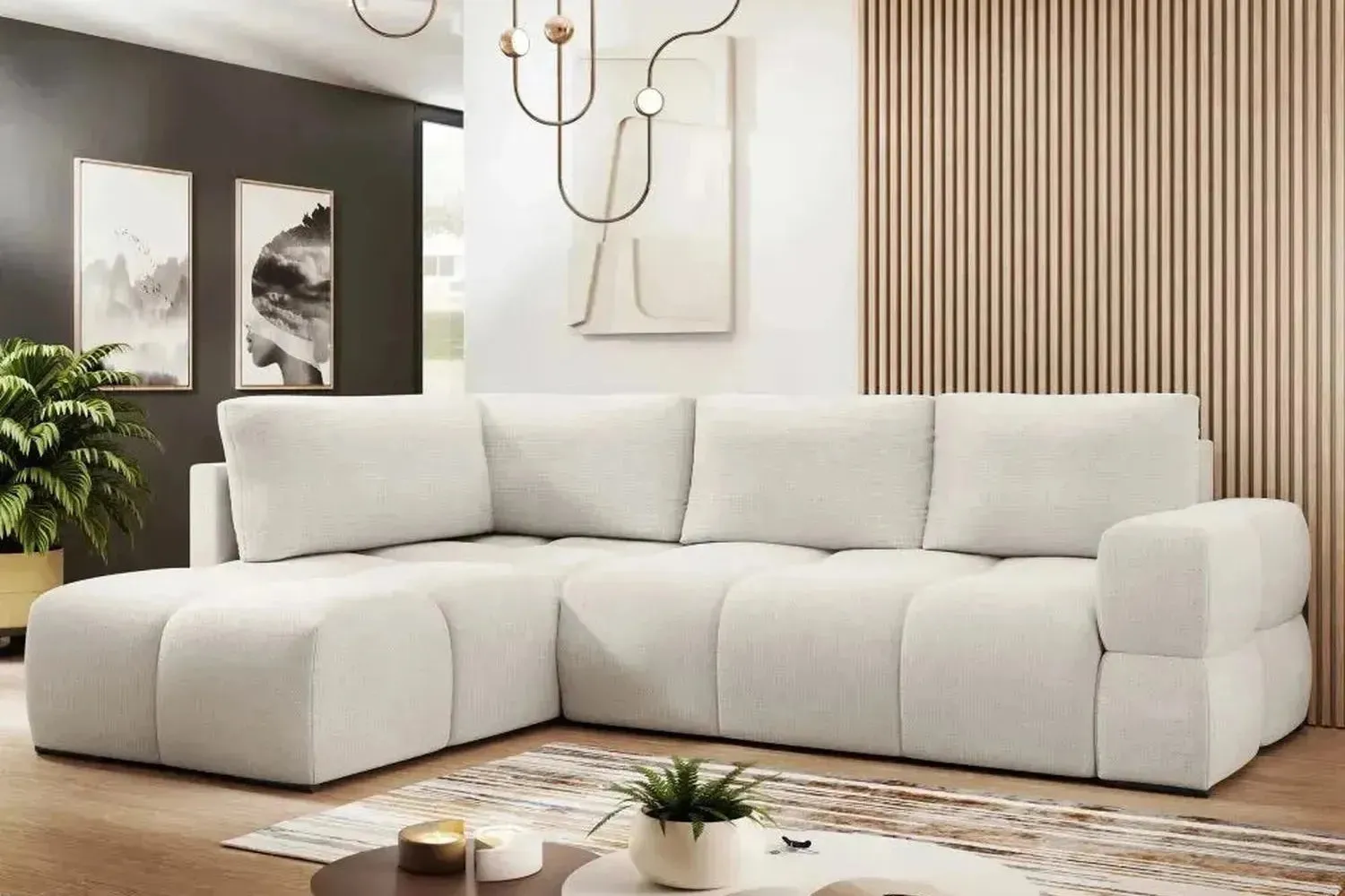 Taremi Corner Sofa Bed With Storage - Image 7